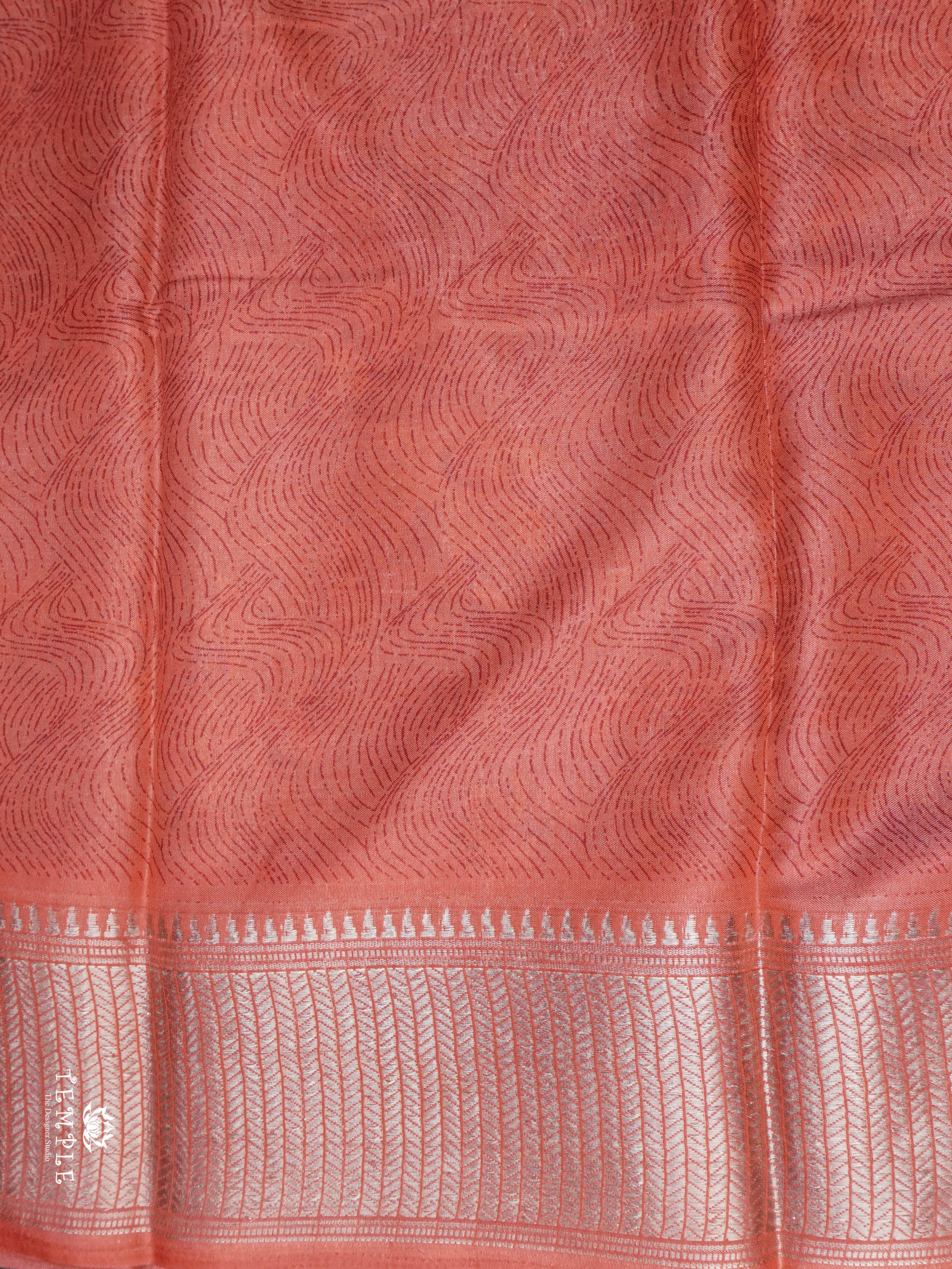 Printed Binny Silk Saree | TTDS1780