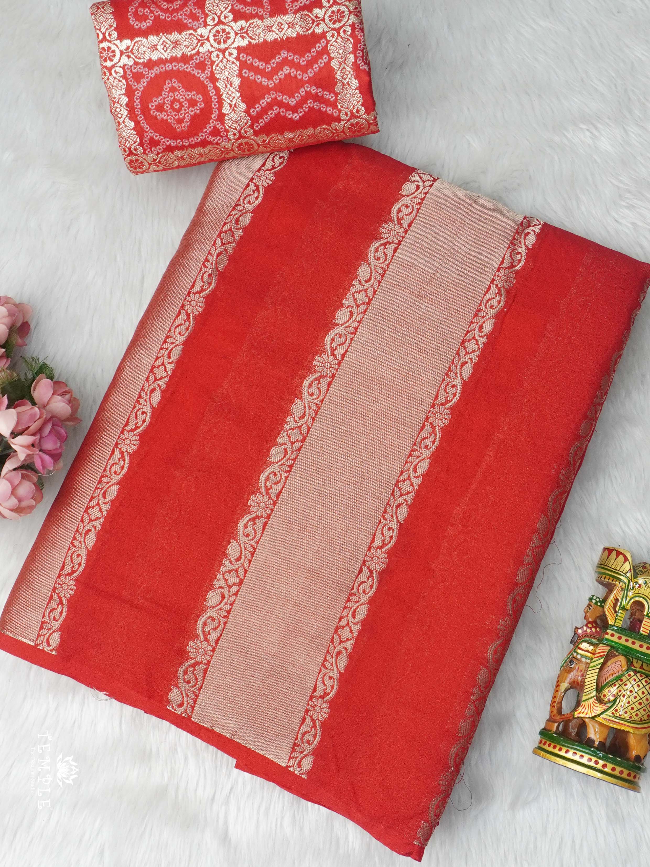 Viscose Georgette Saree | TTDS2693