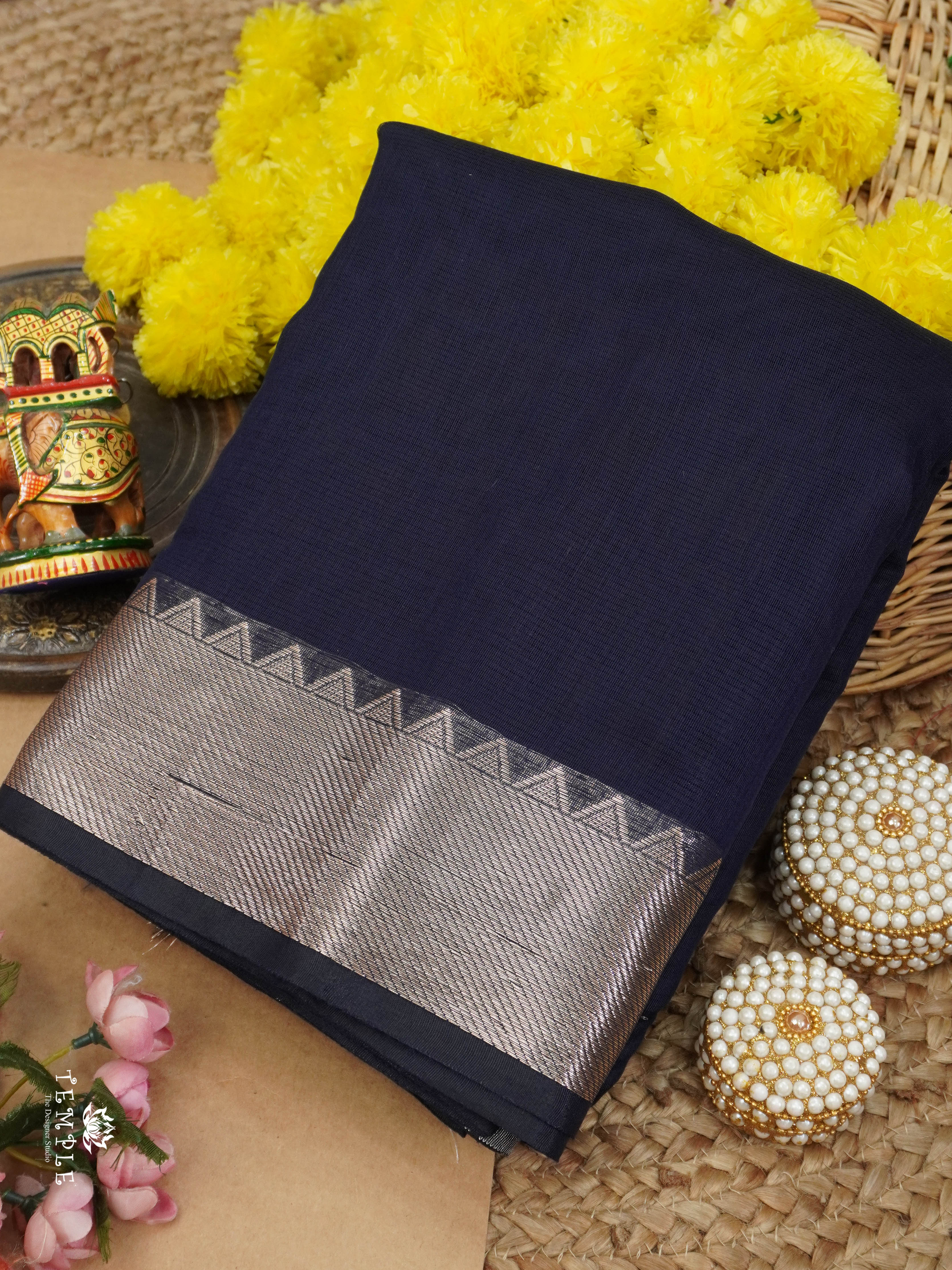 Chanderi Cotton Saree | TTDS2781