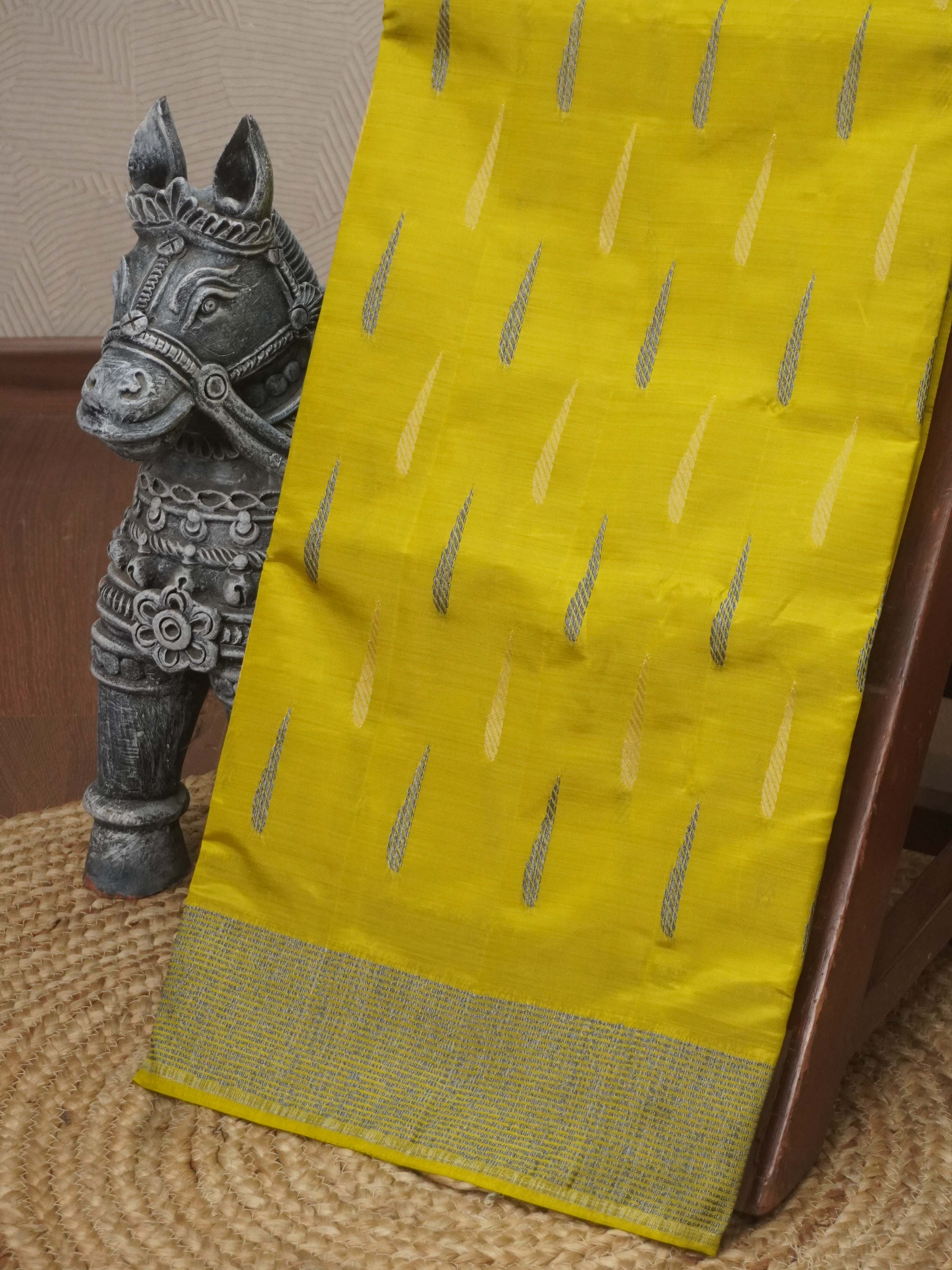 Semi Tussar Silk Saree | TTDS2662