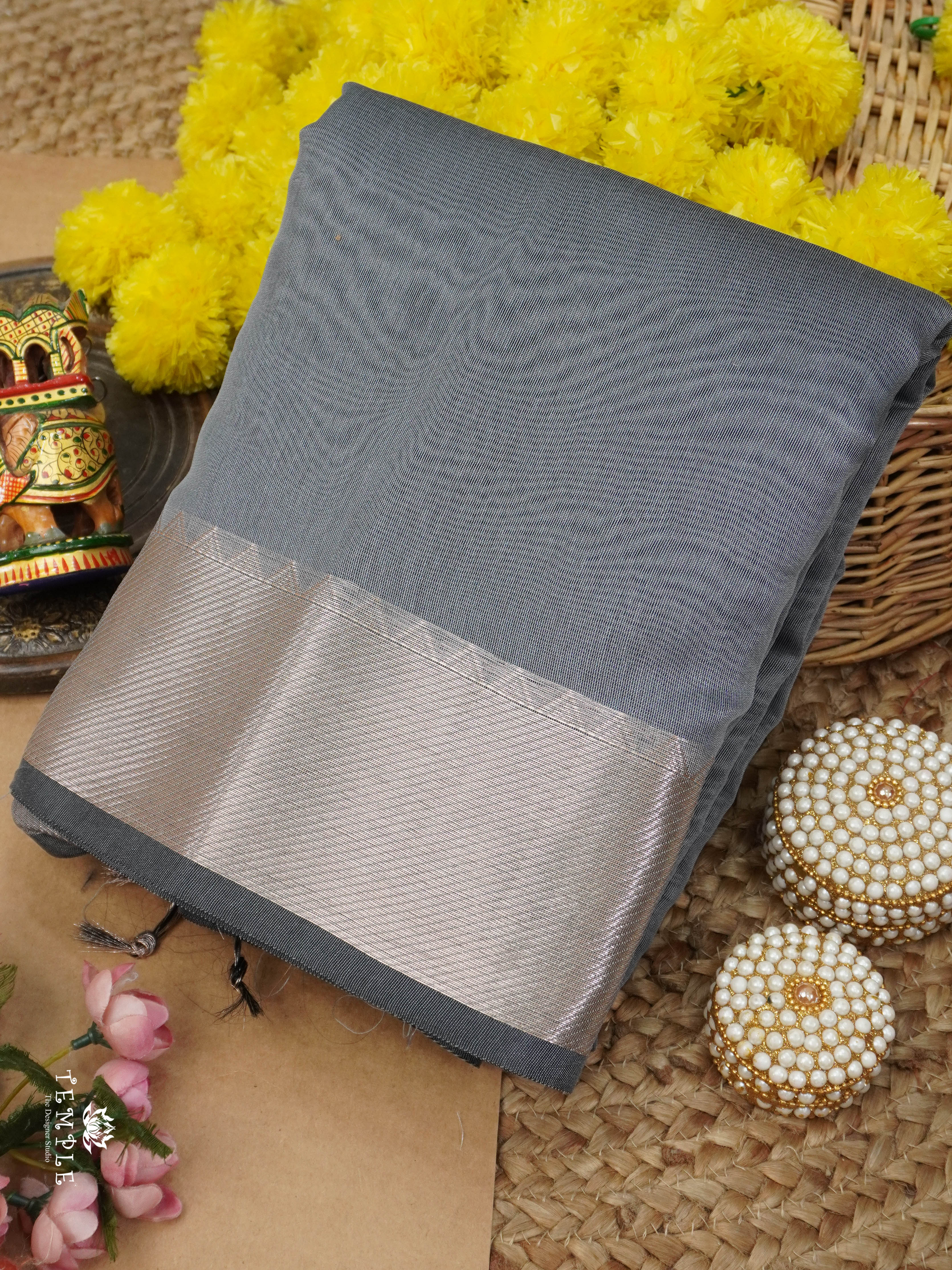Chanderi Cotton Saree | TTDS2781