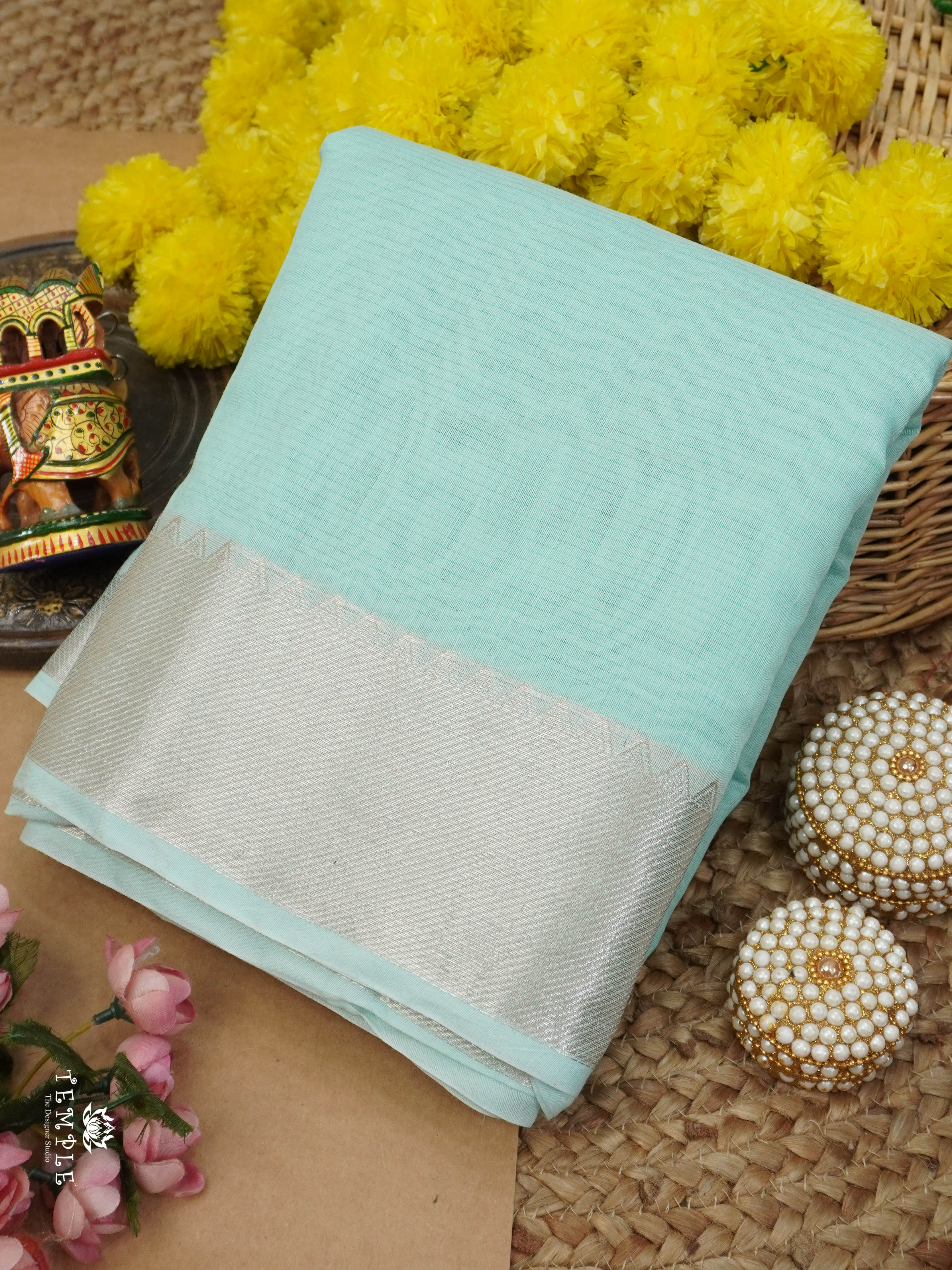 Chanderi Cotton Saree | TTDS2781