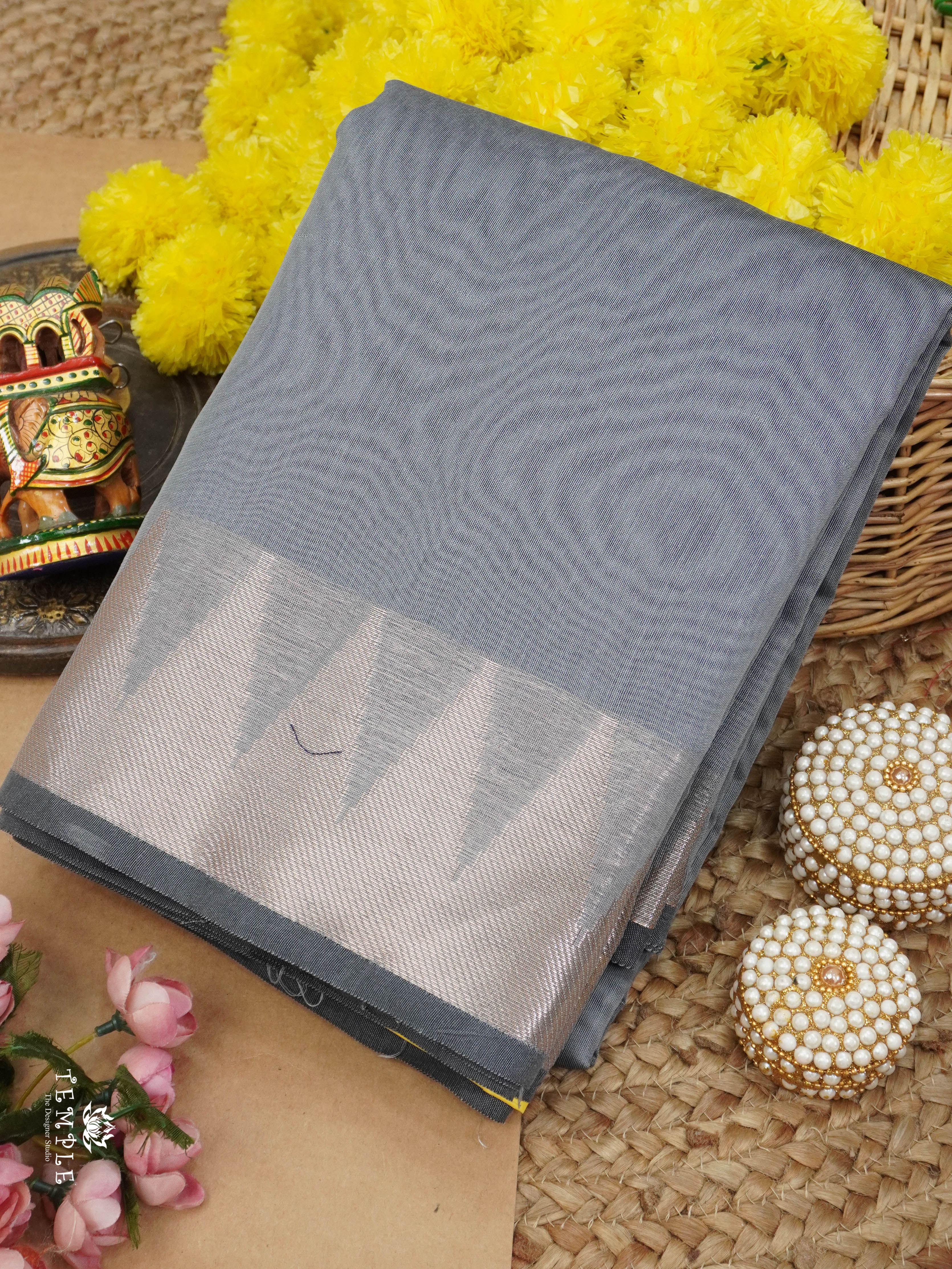 Chanderi Cotton Saree | TTDS2782
