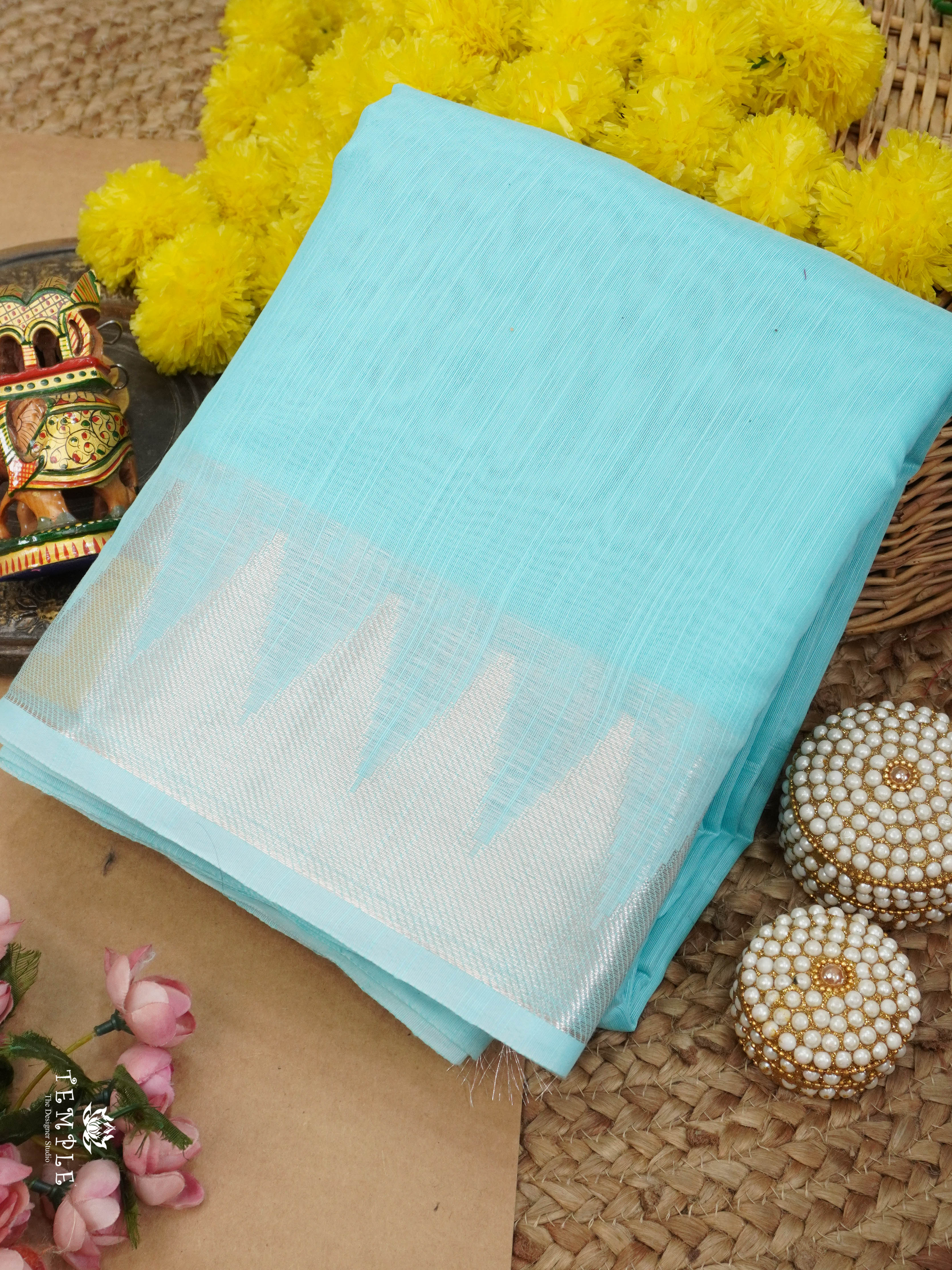 Chanderi Cotton Saree | TTDS2782