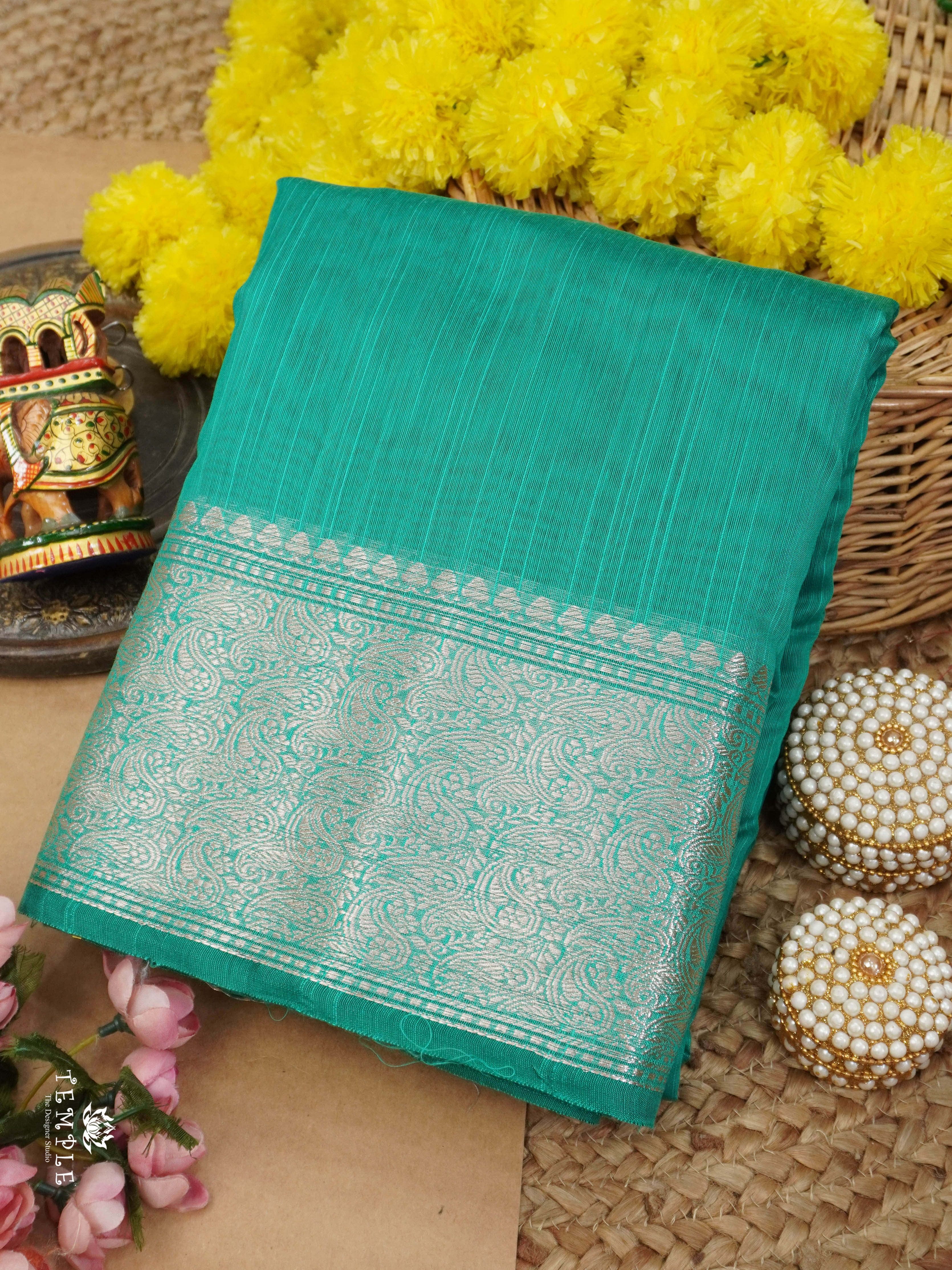 Chanderi Cotton Saree | TTDS2785