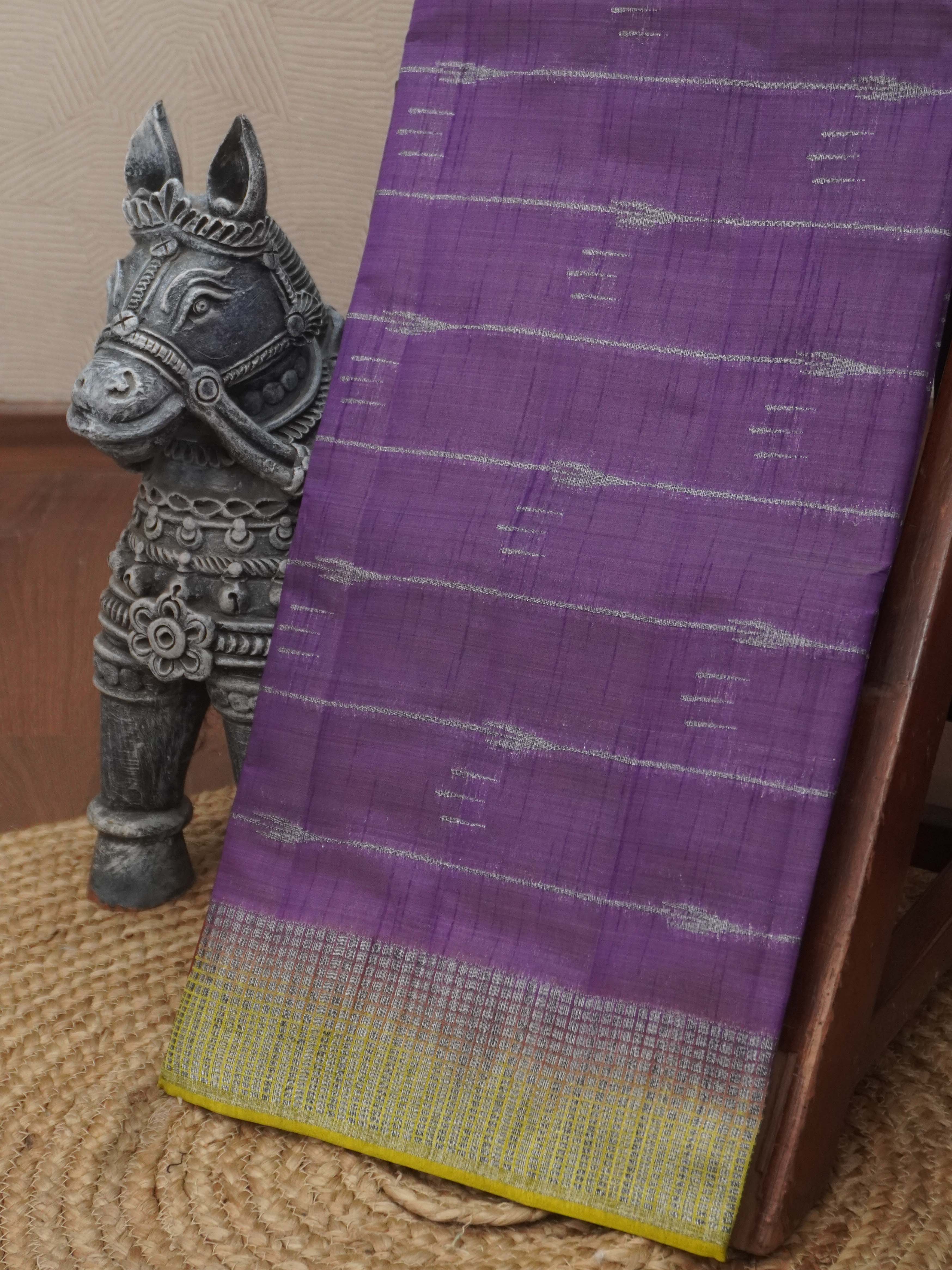 Semi Tussar Silk Saree | TTDS3204