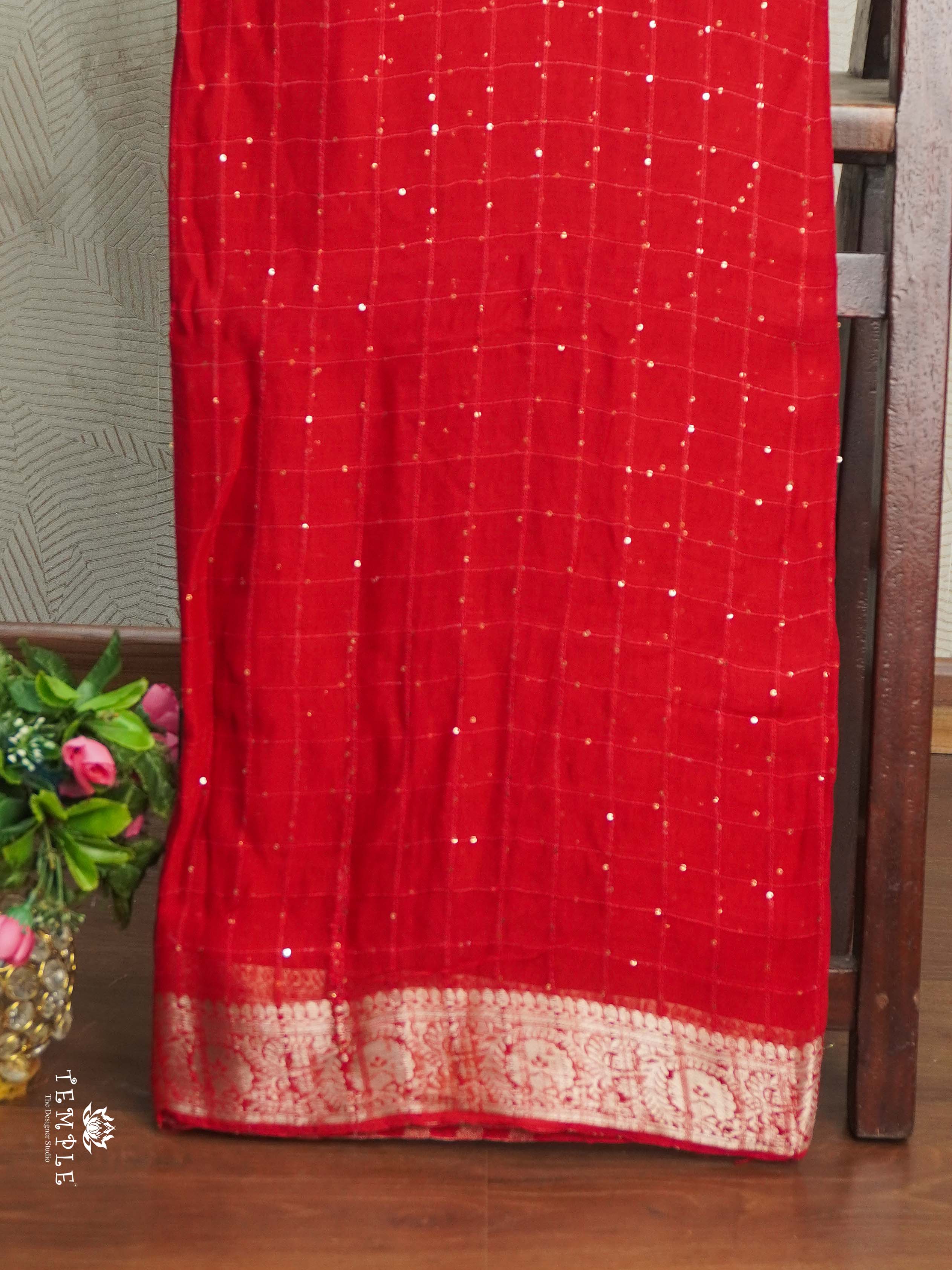 Viscose Georgette Saree | TTDS2695