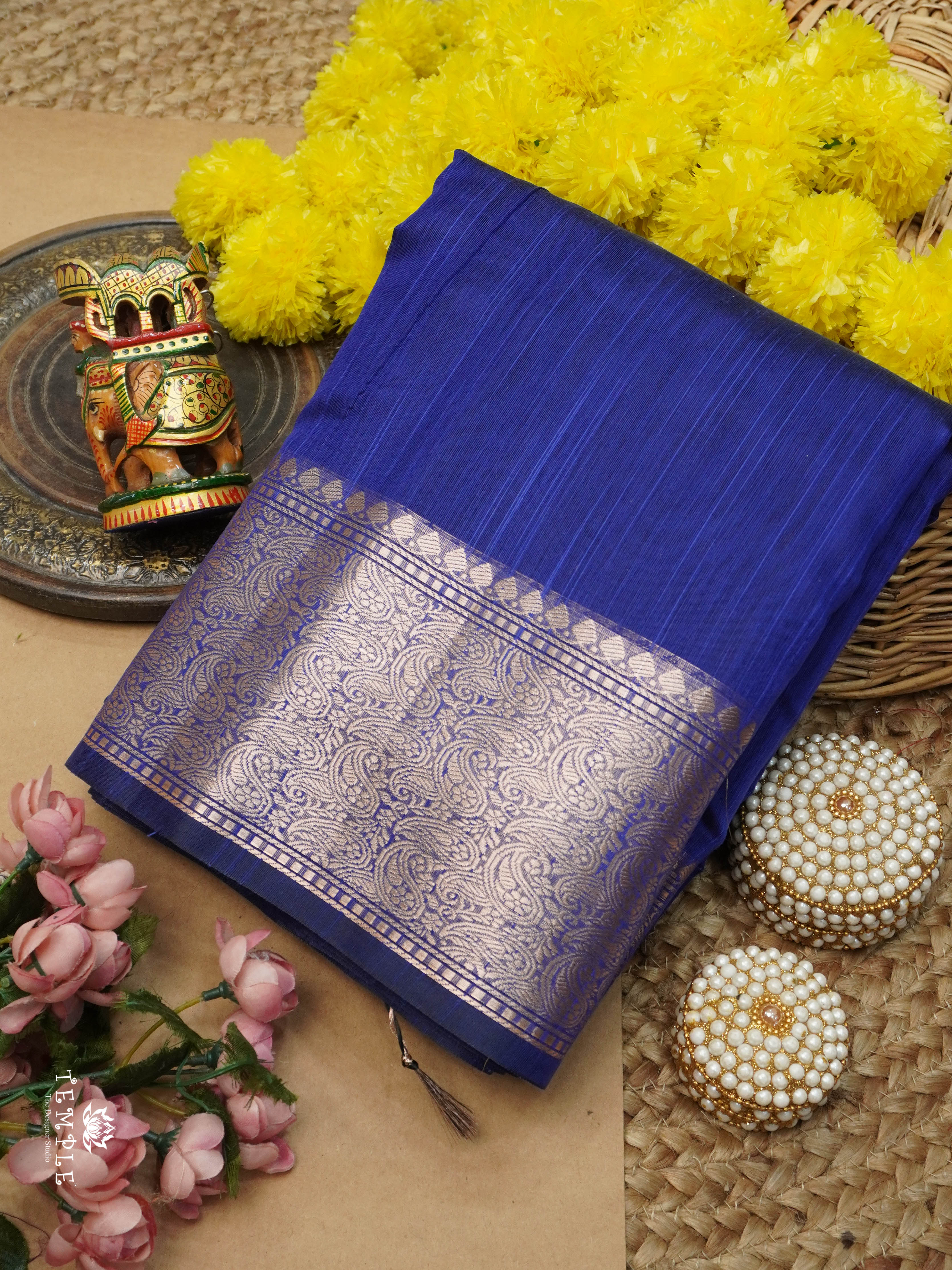 Chanderi Cotton Saree | TTDS2785
