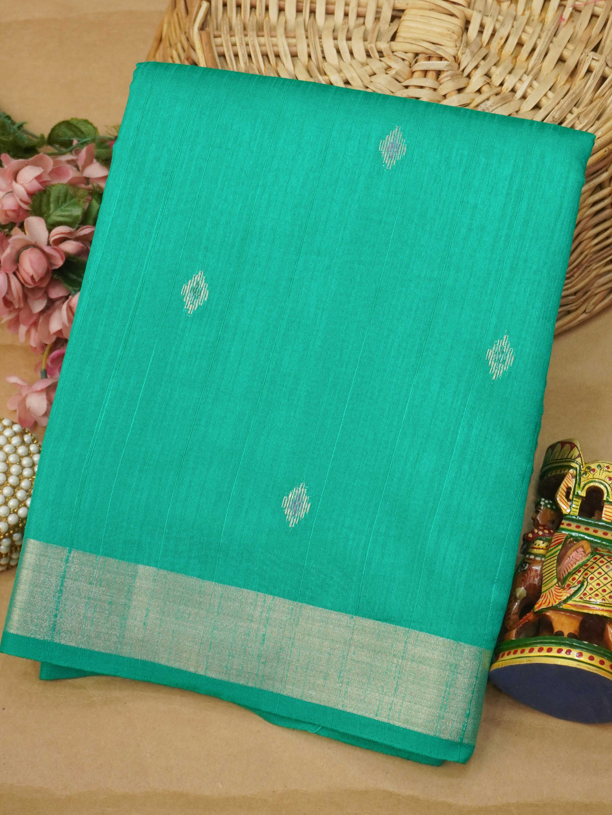 Tussar Silk Saree | TTDS3633