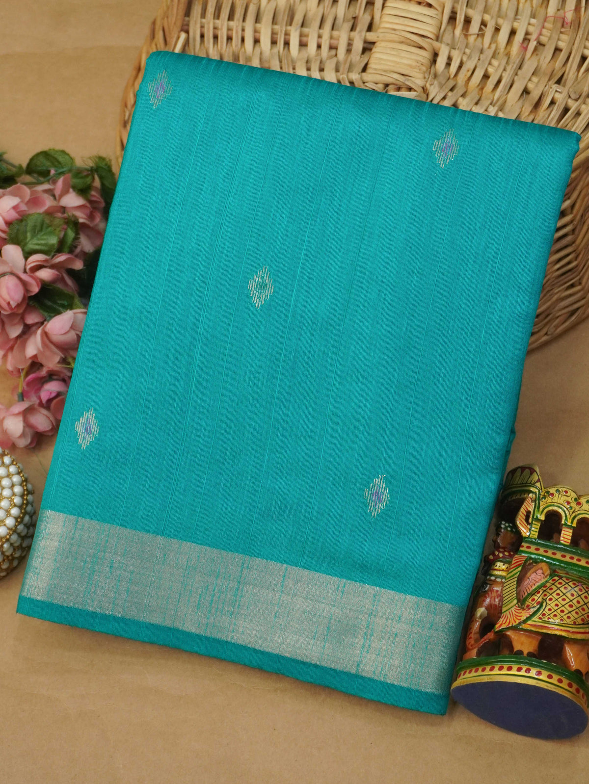 Tussar Silk Saree | TTDS3633