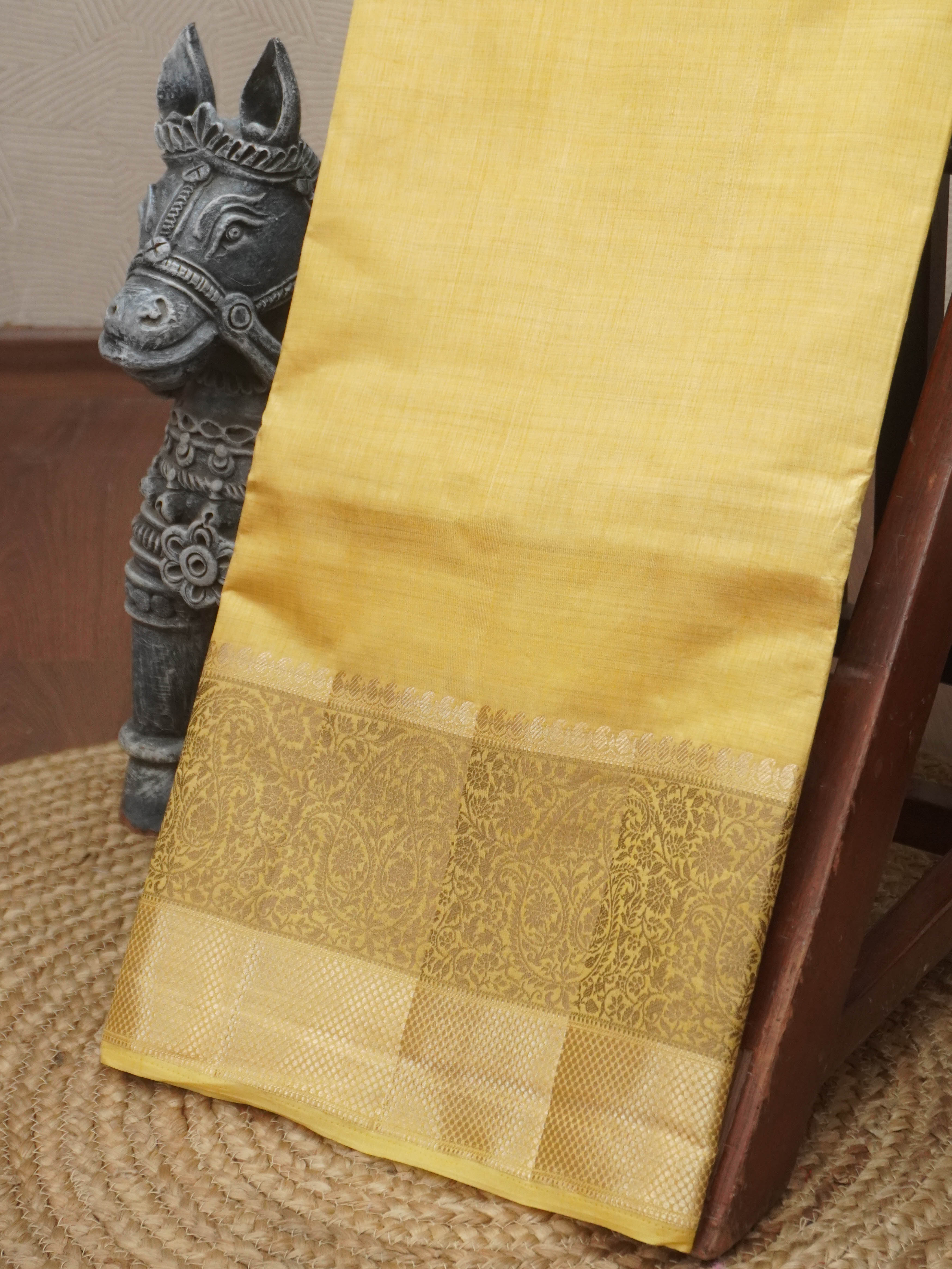 Semi Tussar Silk Saree | TTDS3203