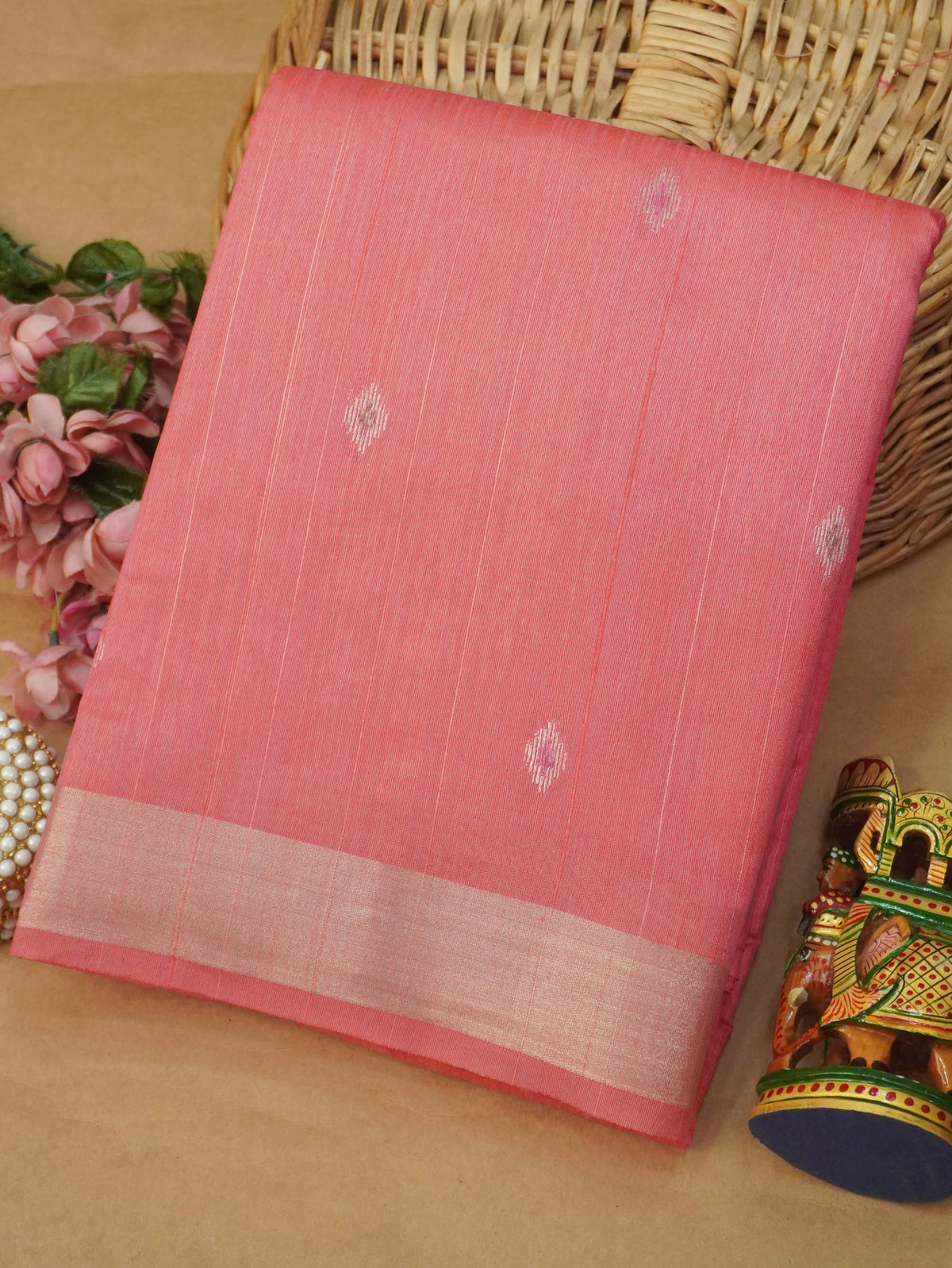 Tussar Silk Saree | TTDS3633