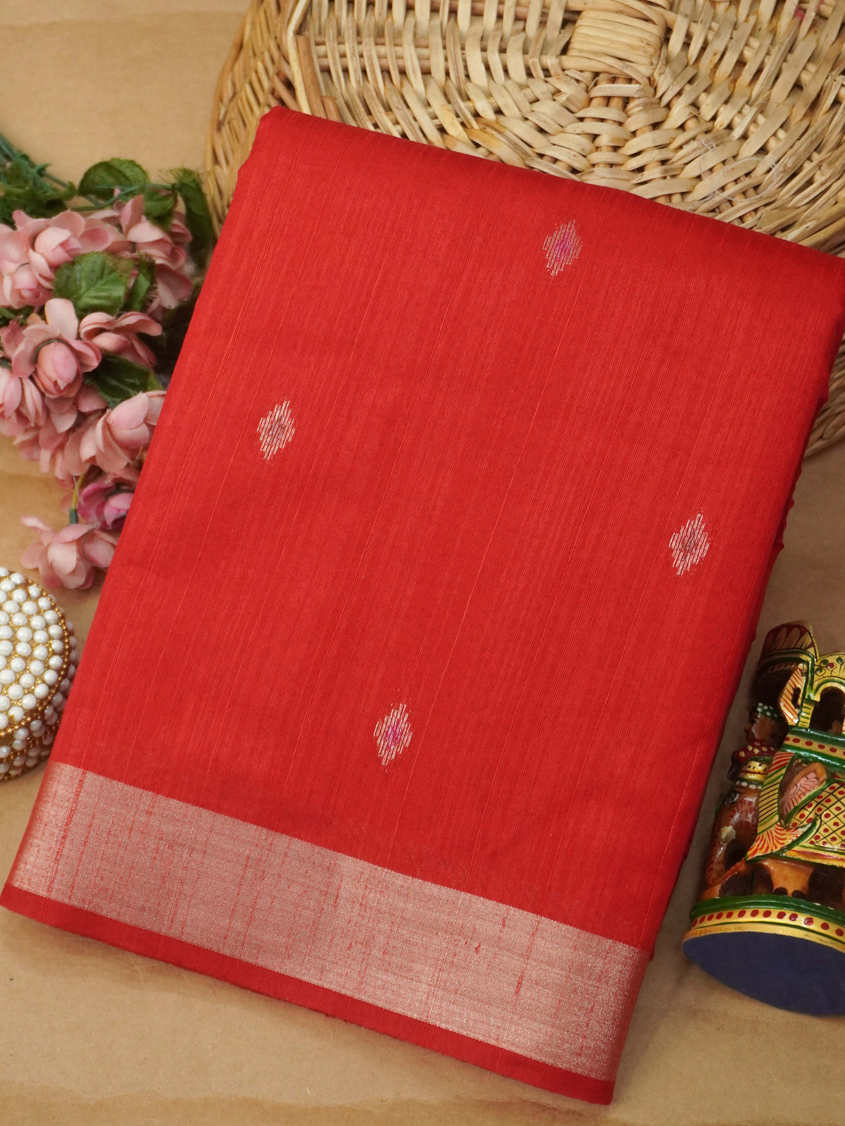 Tussar Silk Saree | TTDS3633