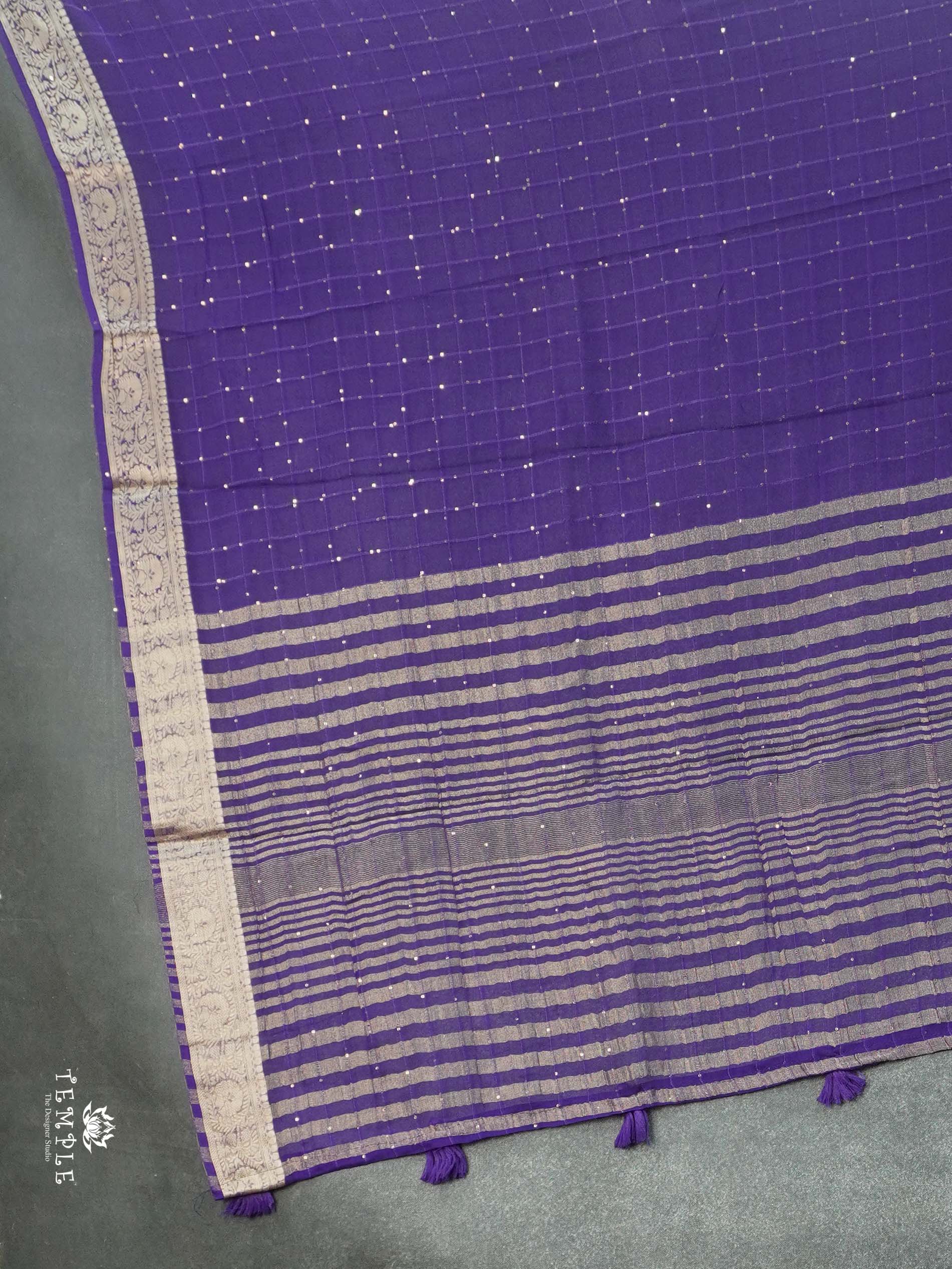 Viscose Georgette Saree | TTDS2695