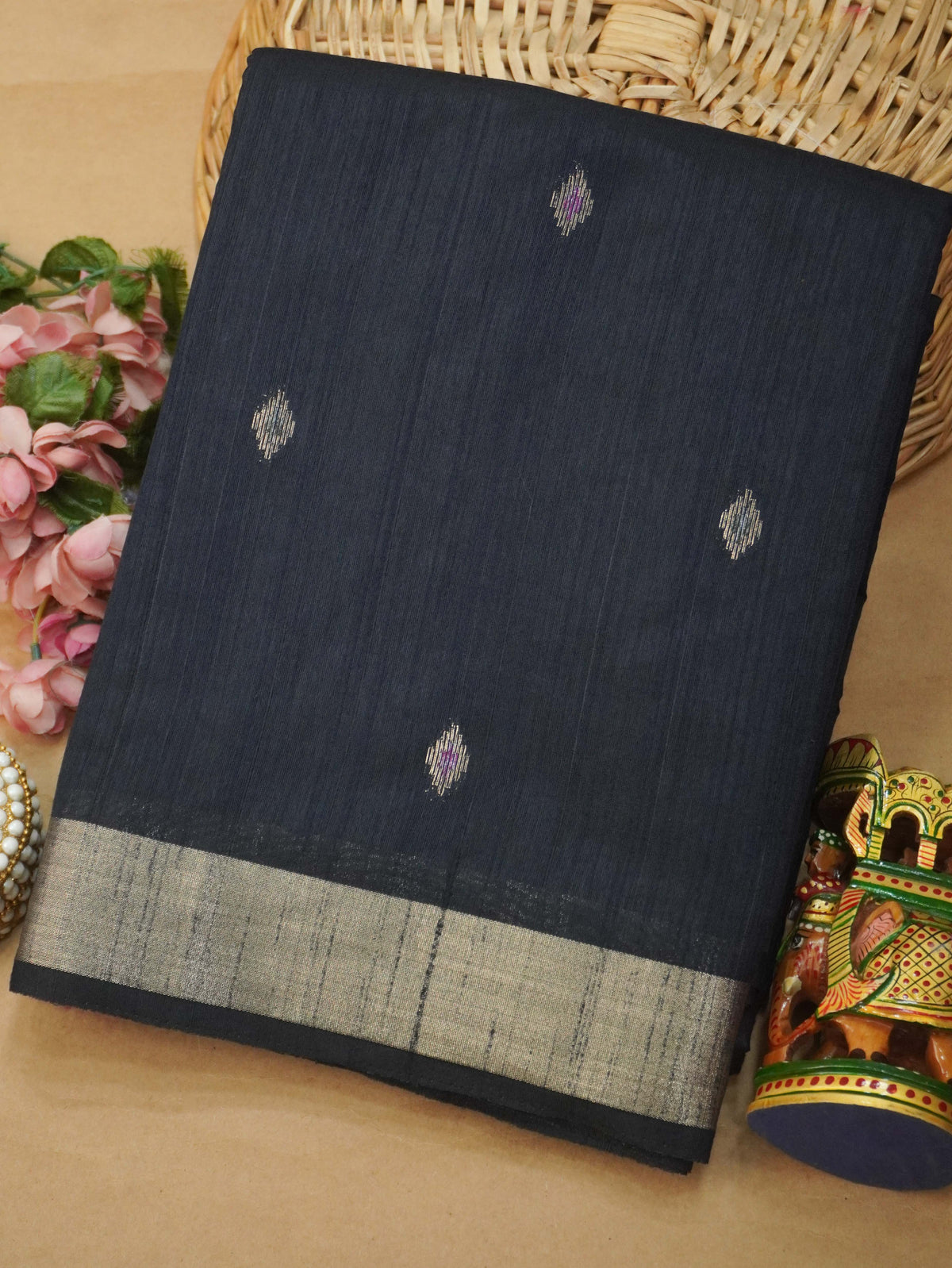 Tussar Silk Saree | TTDS3633