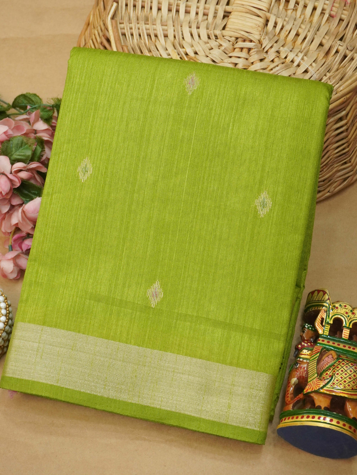 Tussar Silk Saree | TTDS3633