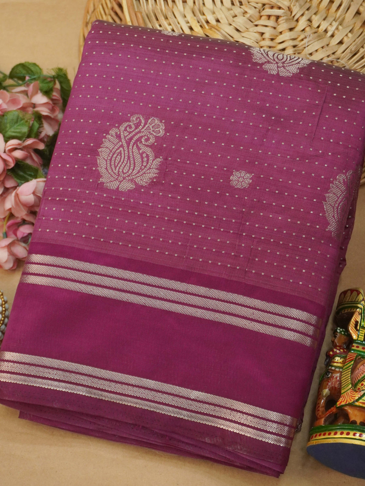 Tussar Silk Saree | TTDS3634