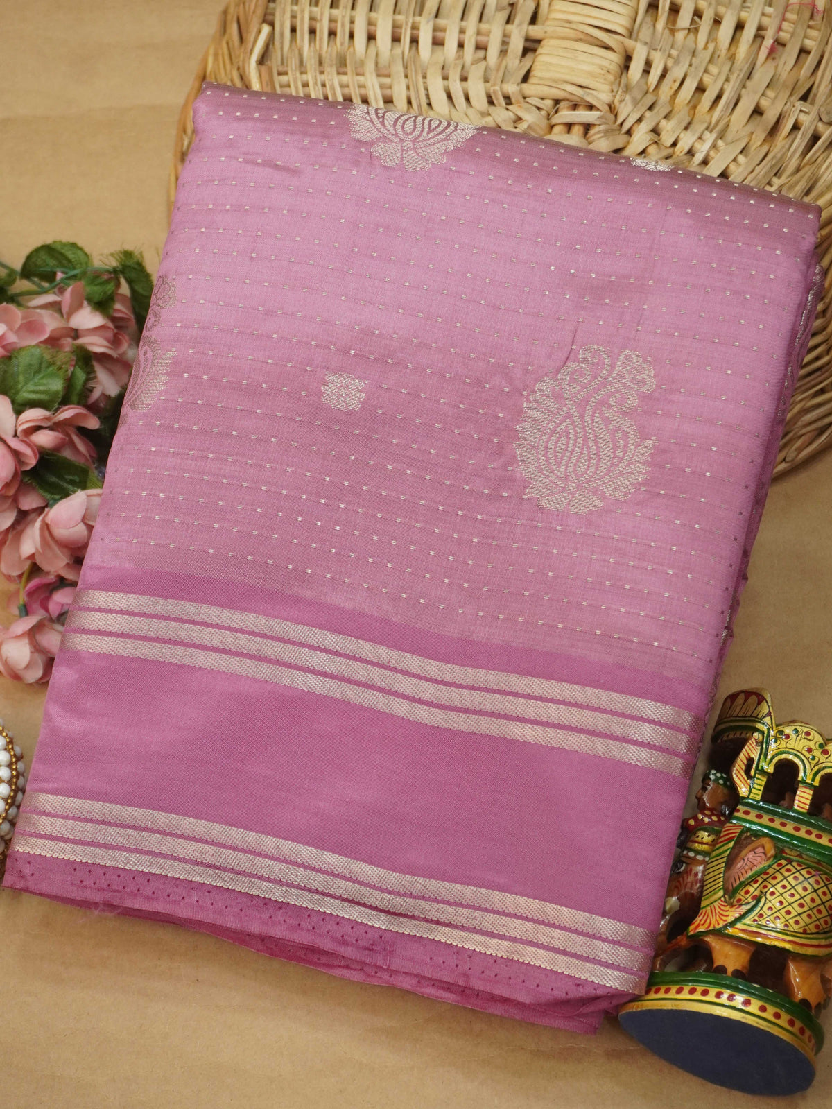 Tussar Silk Saree | TTDS3634