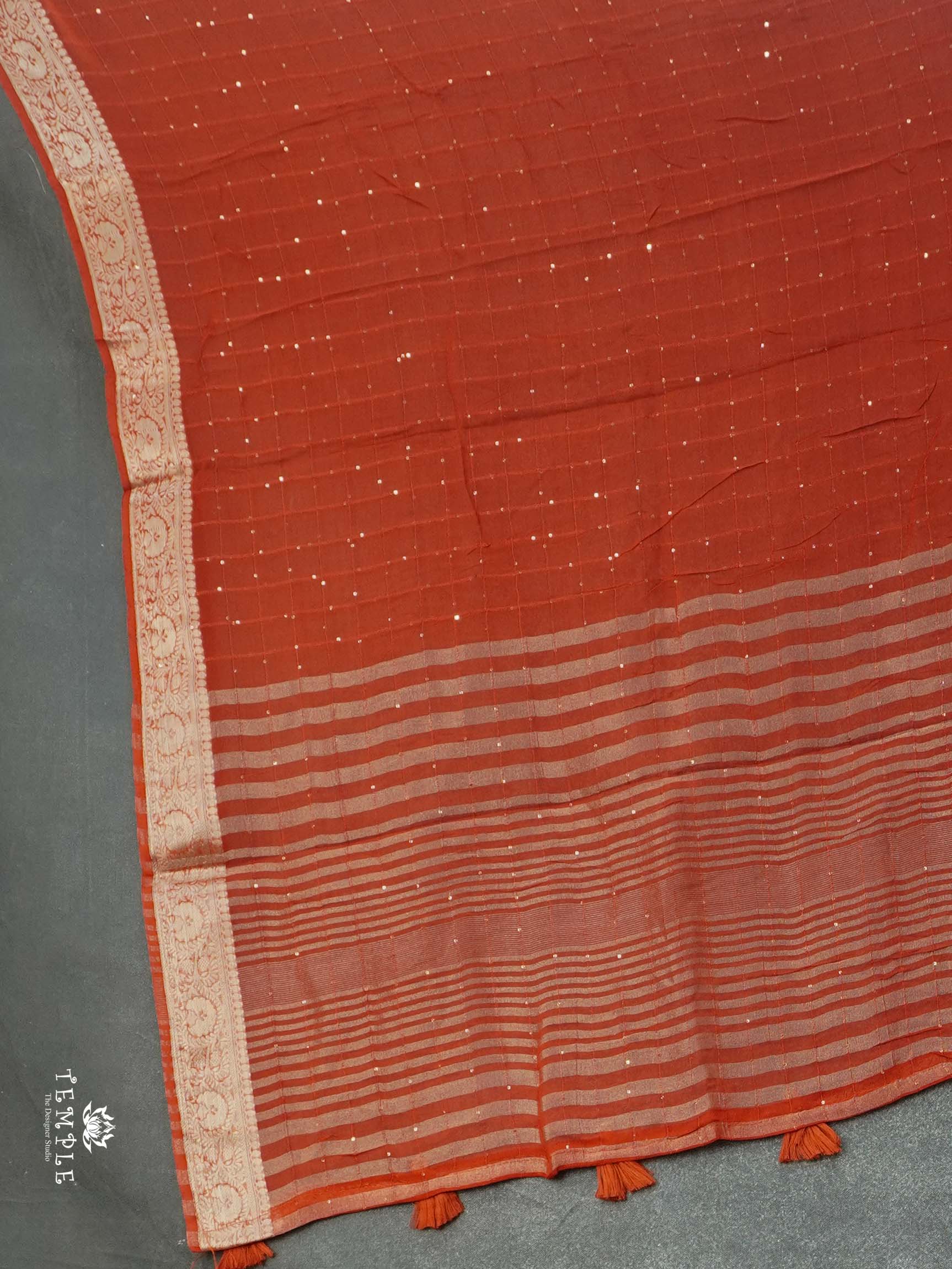Viscose Georgette Saree | TTDS2695