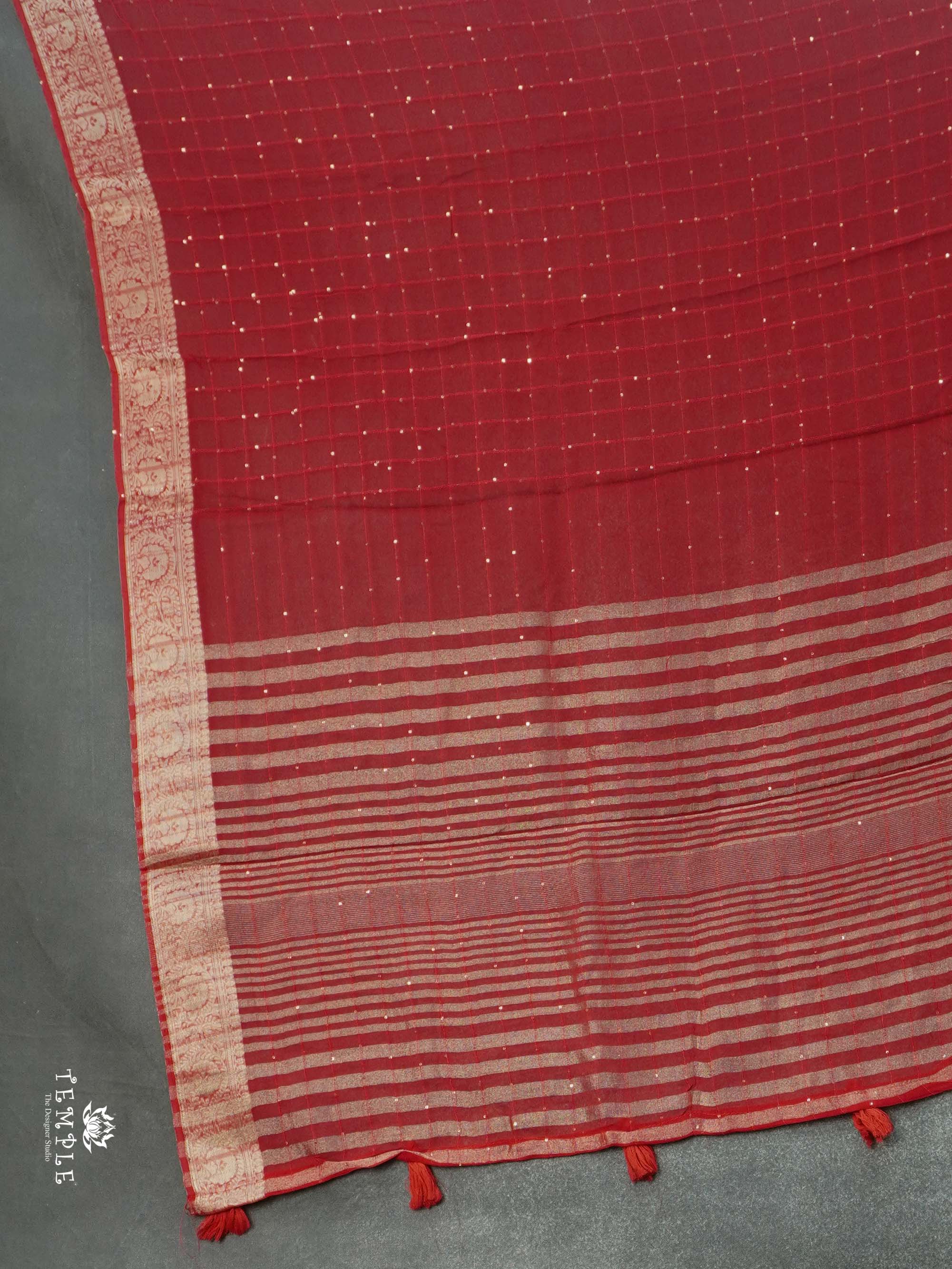 Viscose Georgette Saree | TTDS2695