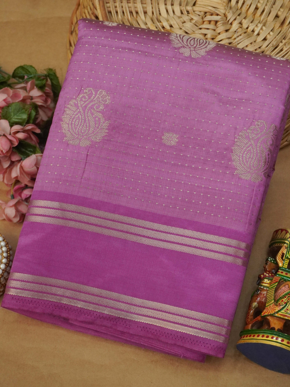 Tussar Silk Saree | TTDS3634