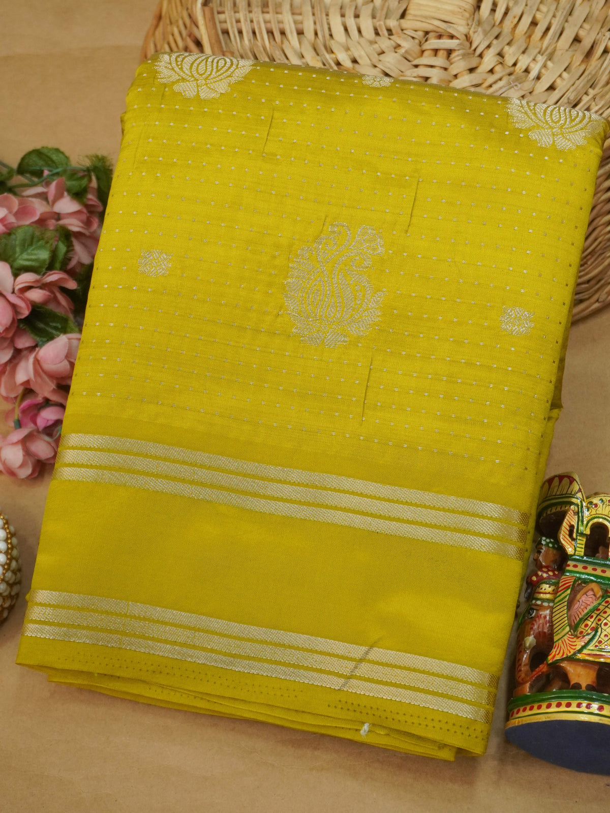 Tussar Silk Saree | TTDS3634
