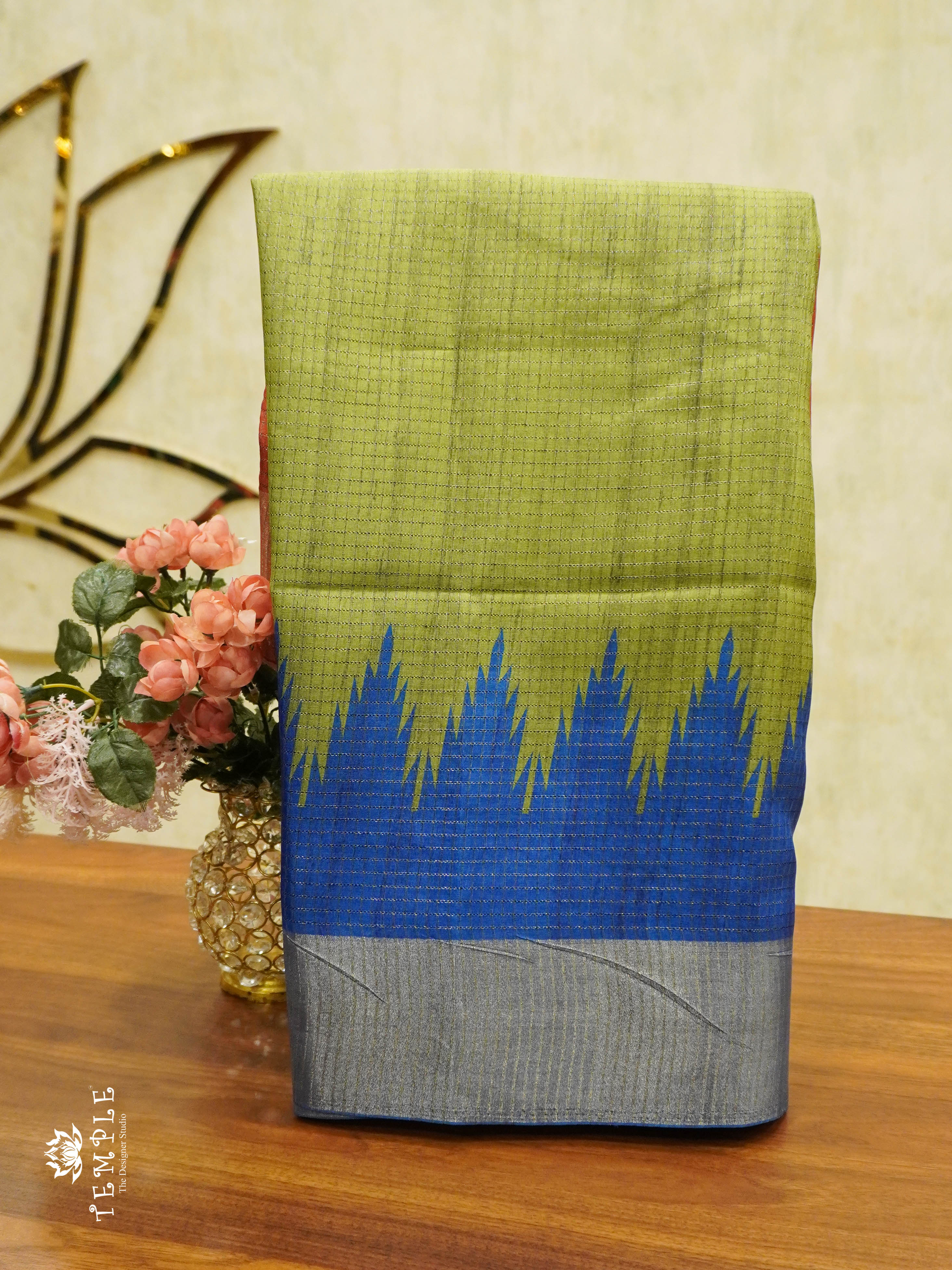 Tussar Silk saree With Ganga Jamuna Border | TTDS1311