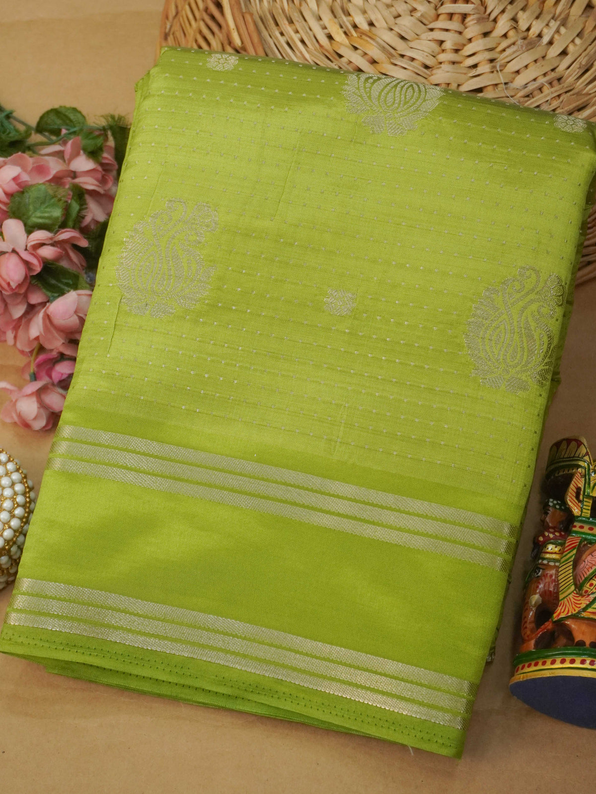 Tussar Silk Saree | TTDS3634