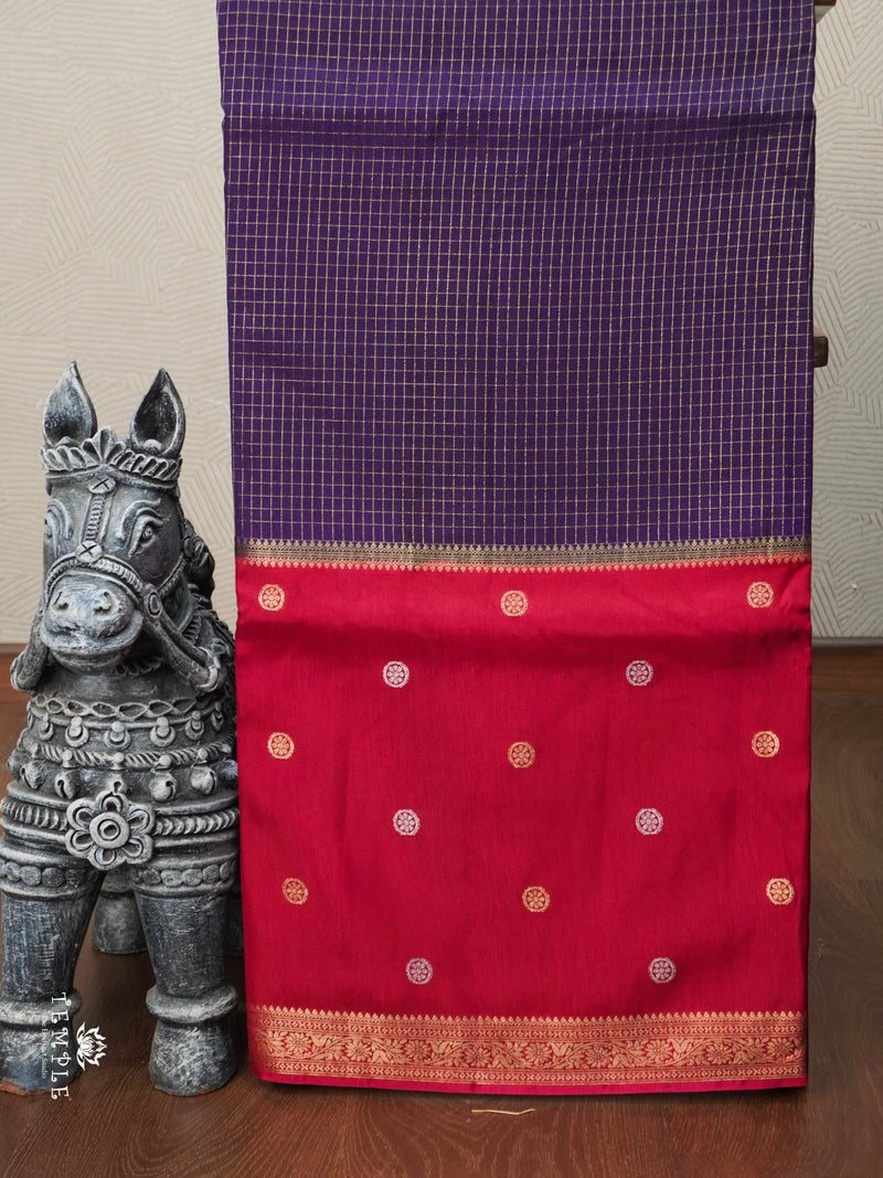 Semi Mysore Silk Saree | TTDS2783
