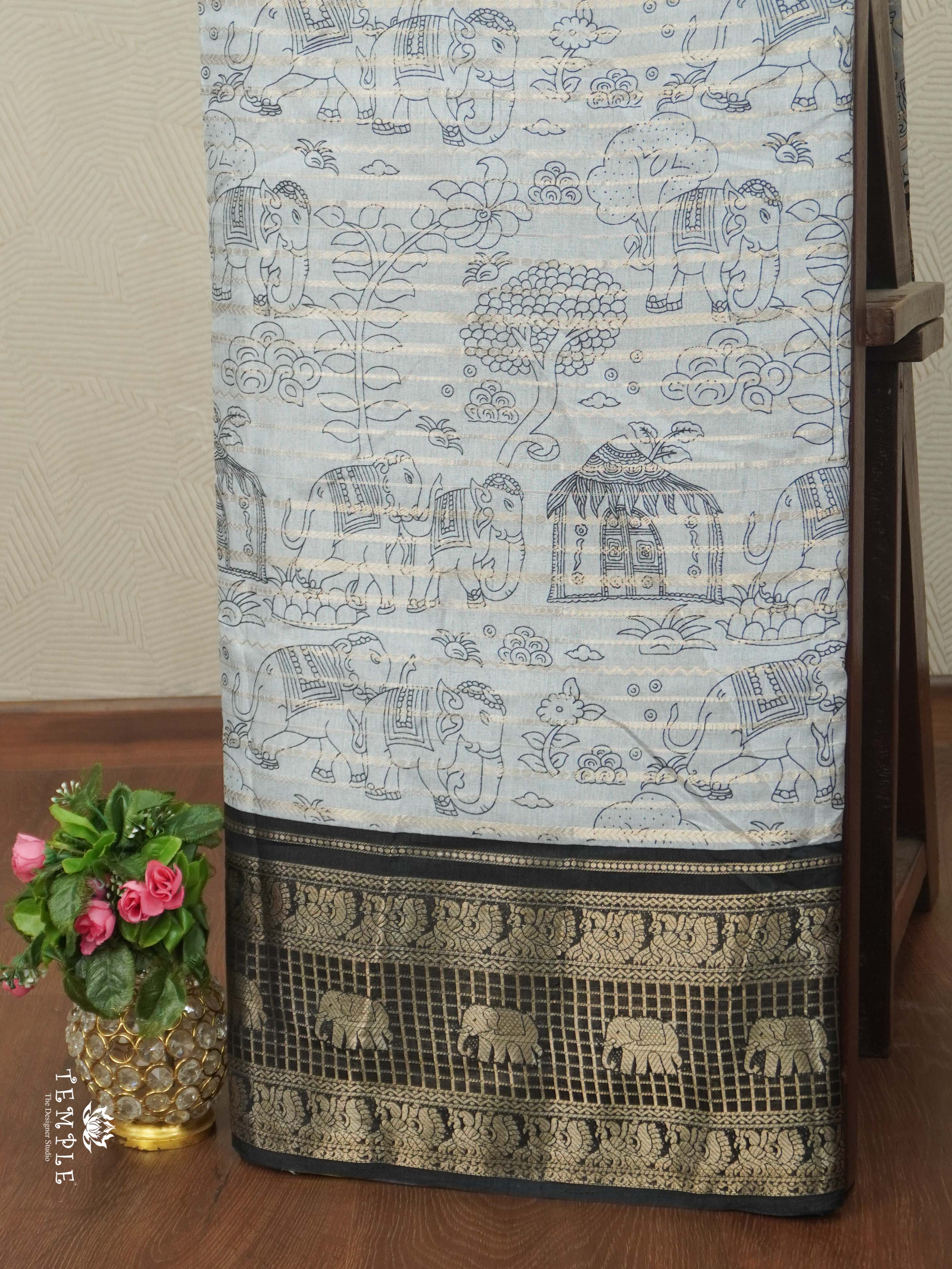 Printed Silk Saree | TTDS2696