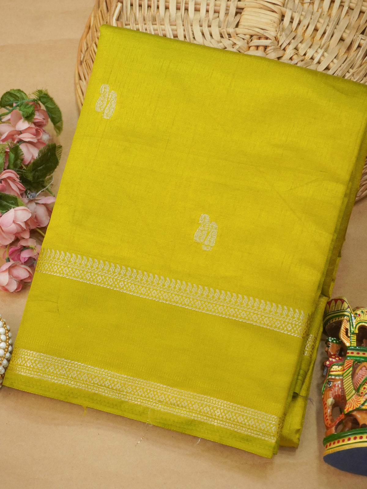 Tussar Silk Saree | TTDS3635