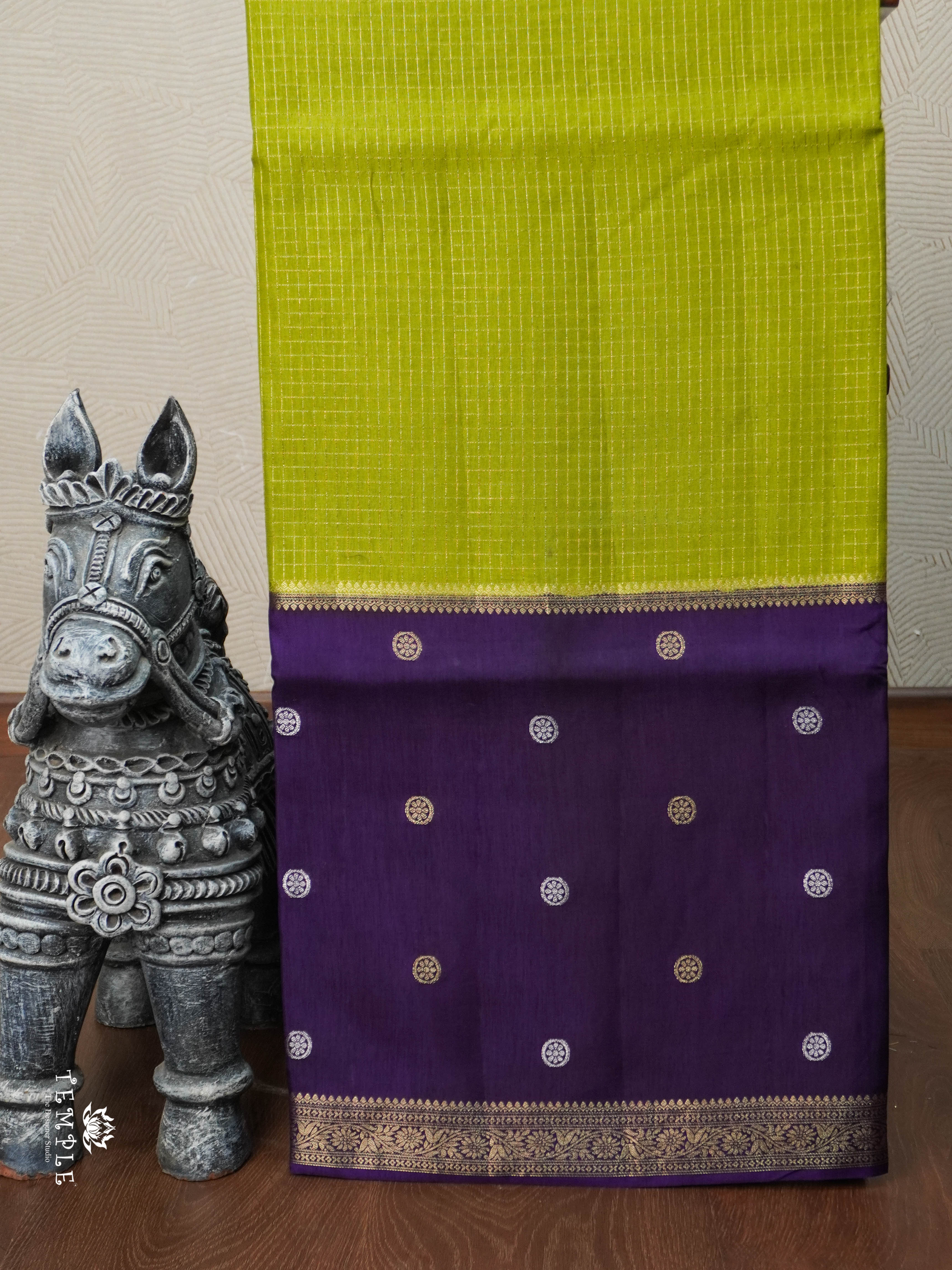 Semi Mysore Silk Saree | TTDS2783