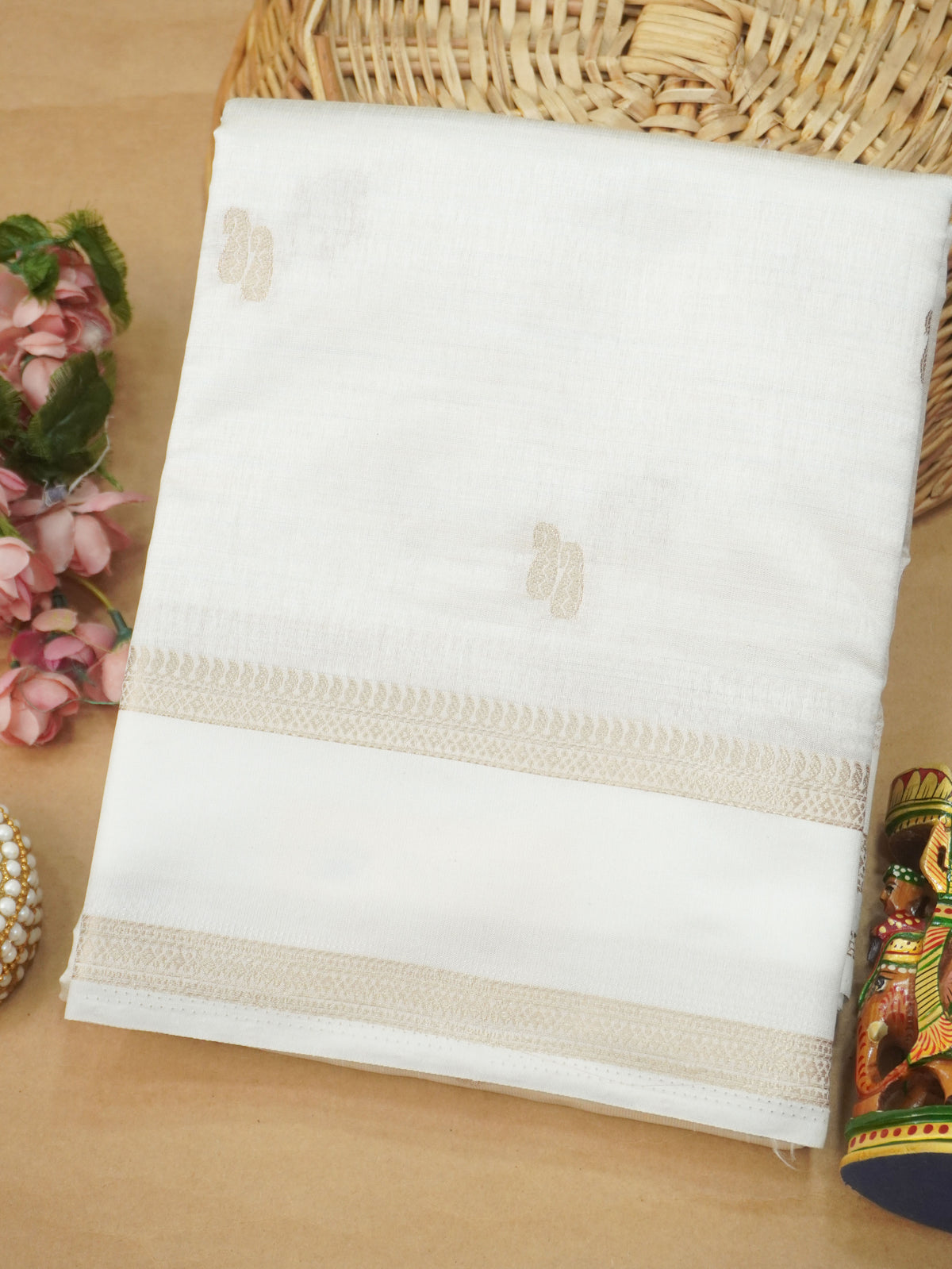 Tussar Silk Saree | TTDS3635