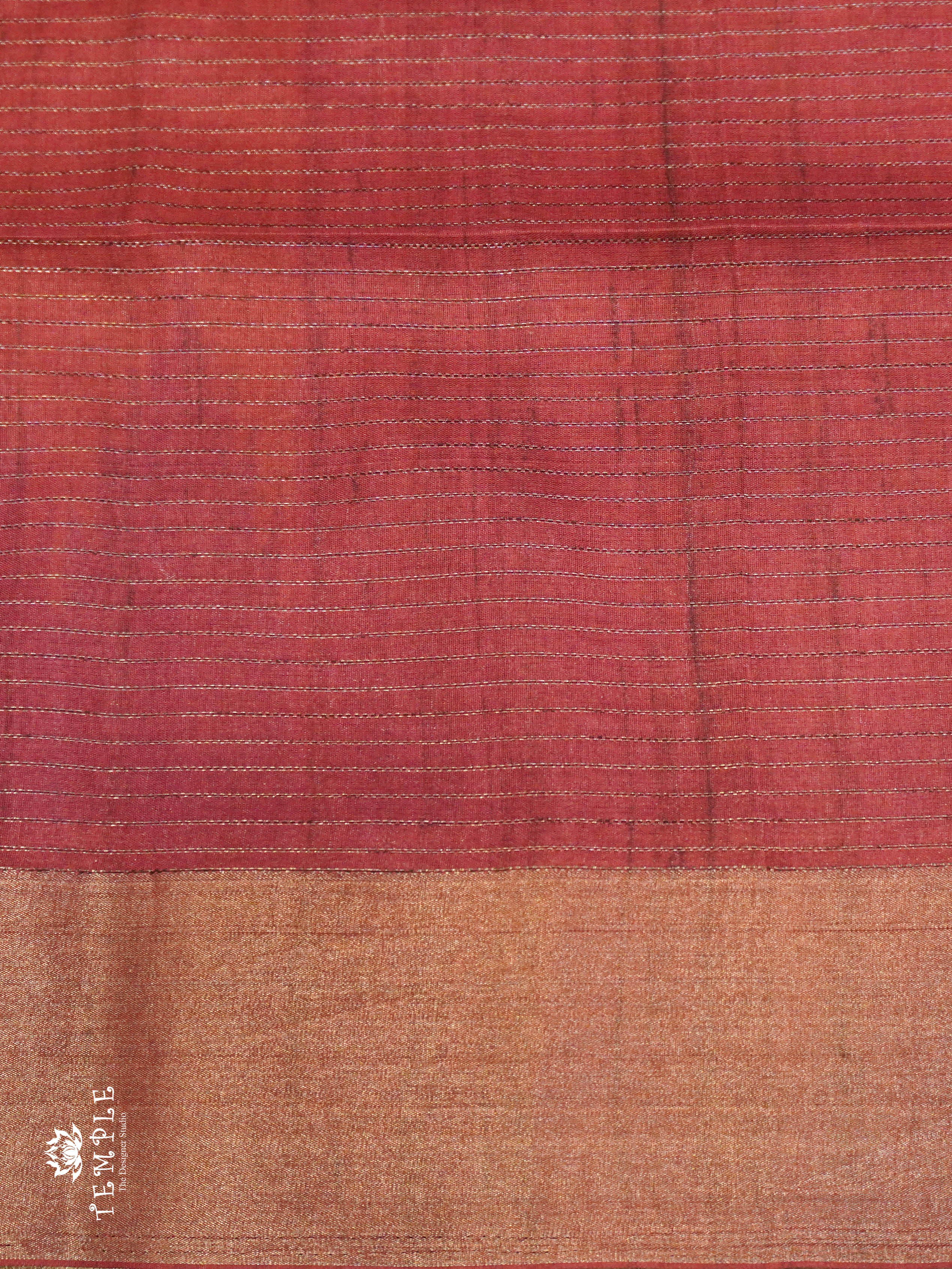 Tussar Silk saree With Ganga Jamuna Border | TTDS1311