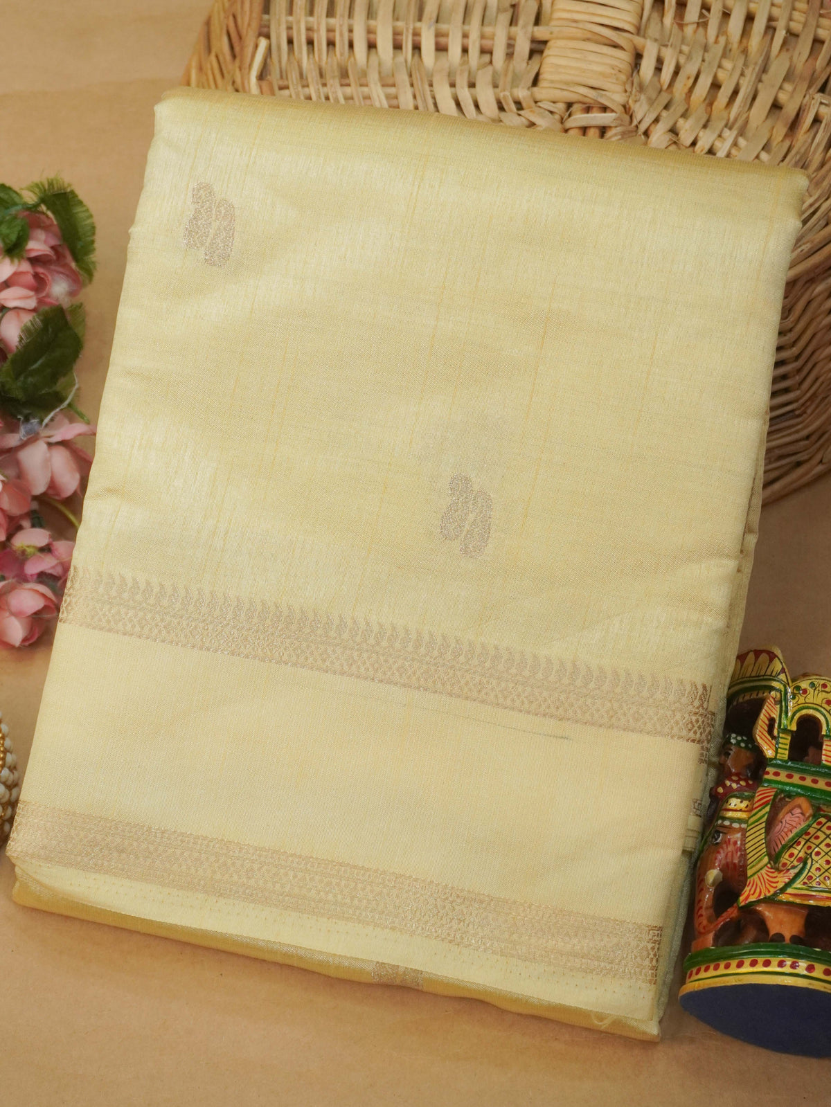 Tussar Silk Saree | TTDS3635