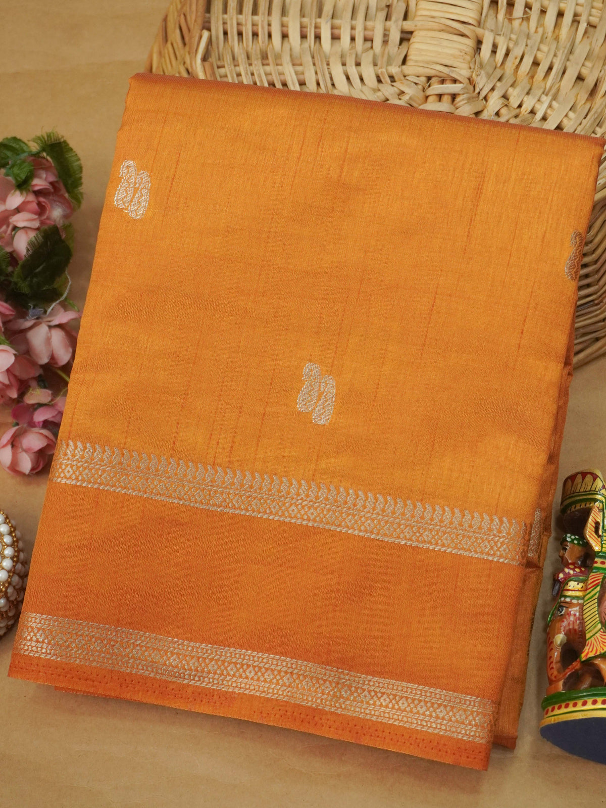 Tussar Silk Saree | TTDS3635