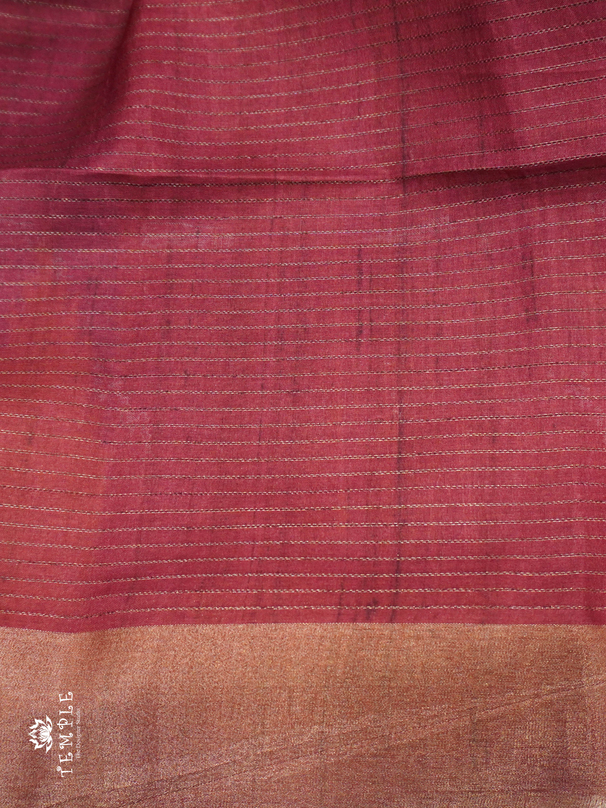 Tussar Silk saree With Ganga Jamuna Border | TTDS1311