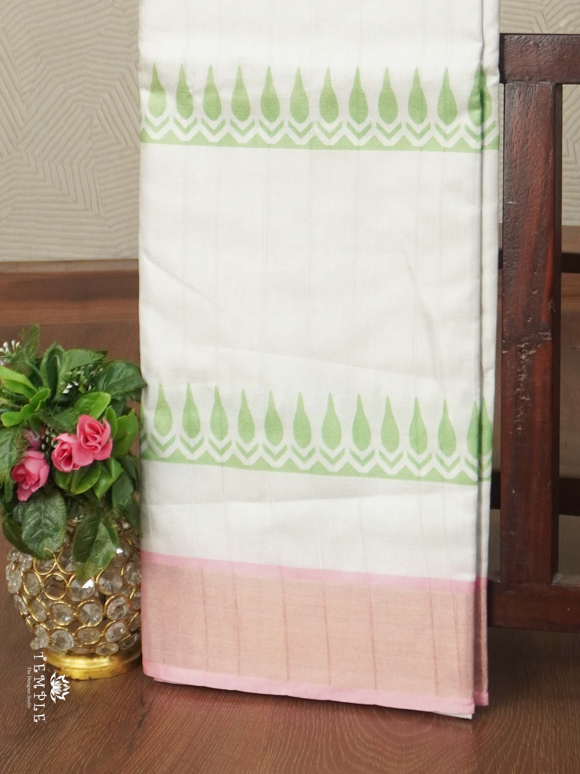 Printed Matka Saree | TTDS2699