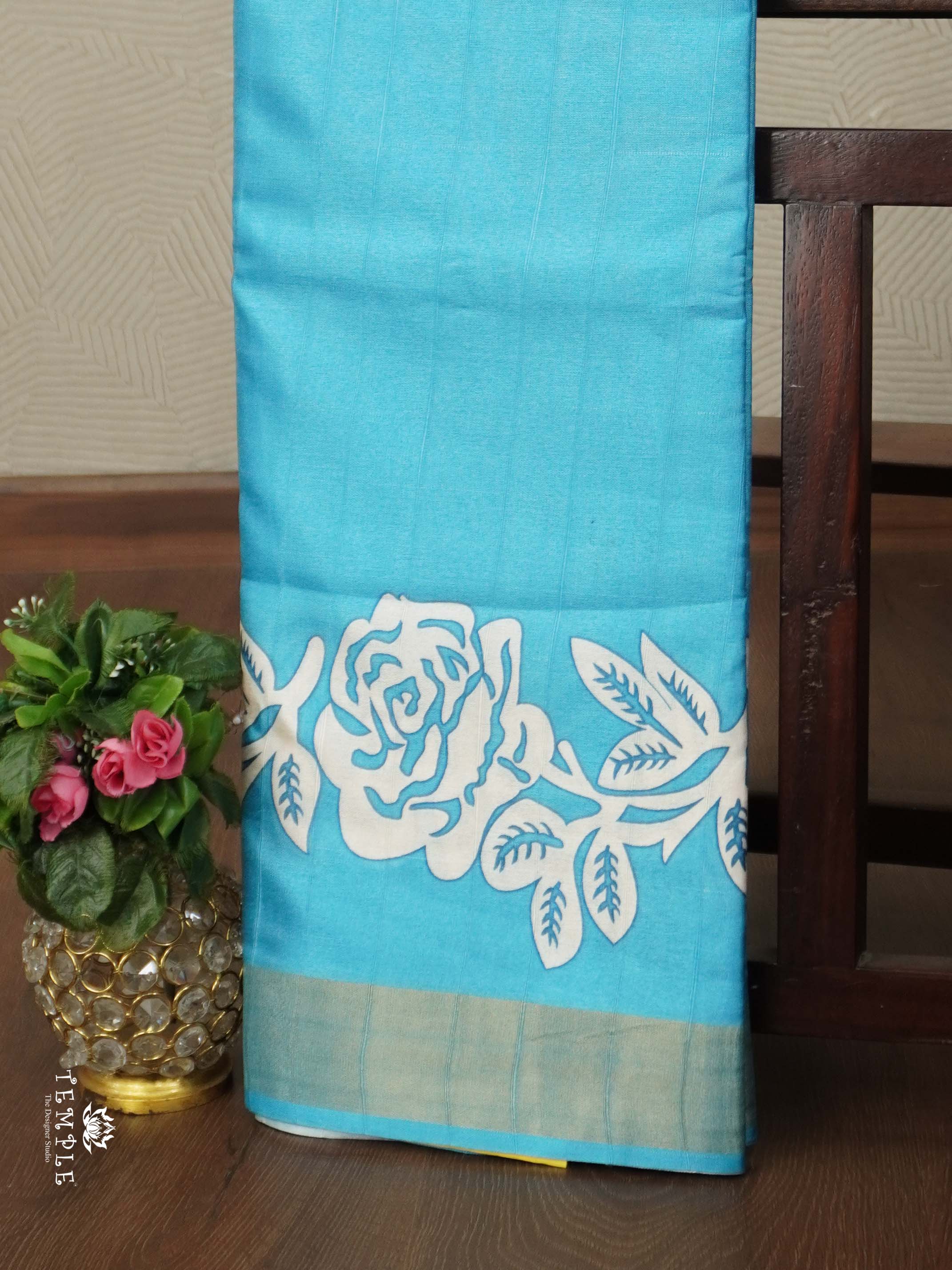 Printed Matka Saree | TTDS2699