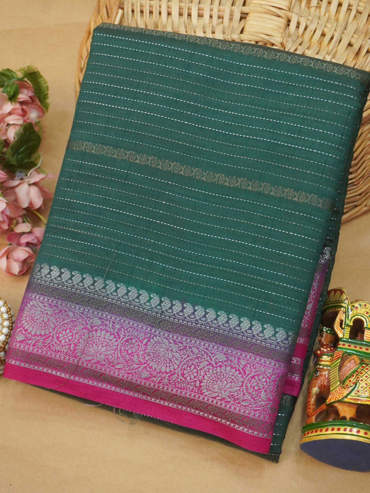 Tussar Silk Saree | TTDS3632