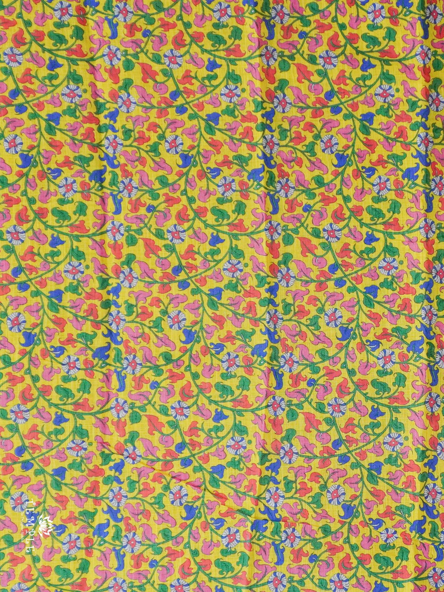 Printed Chanderi Cotton Saree | TTDS2281
