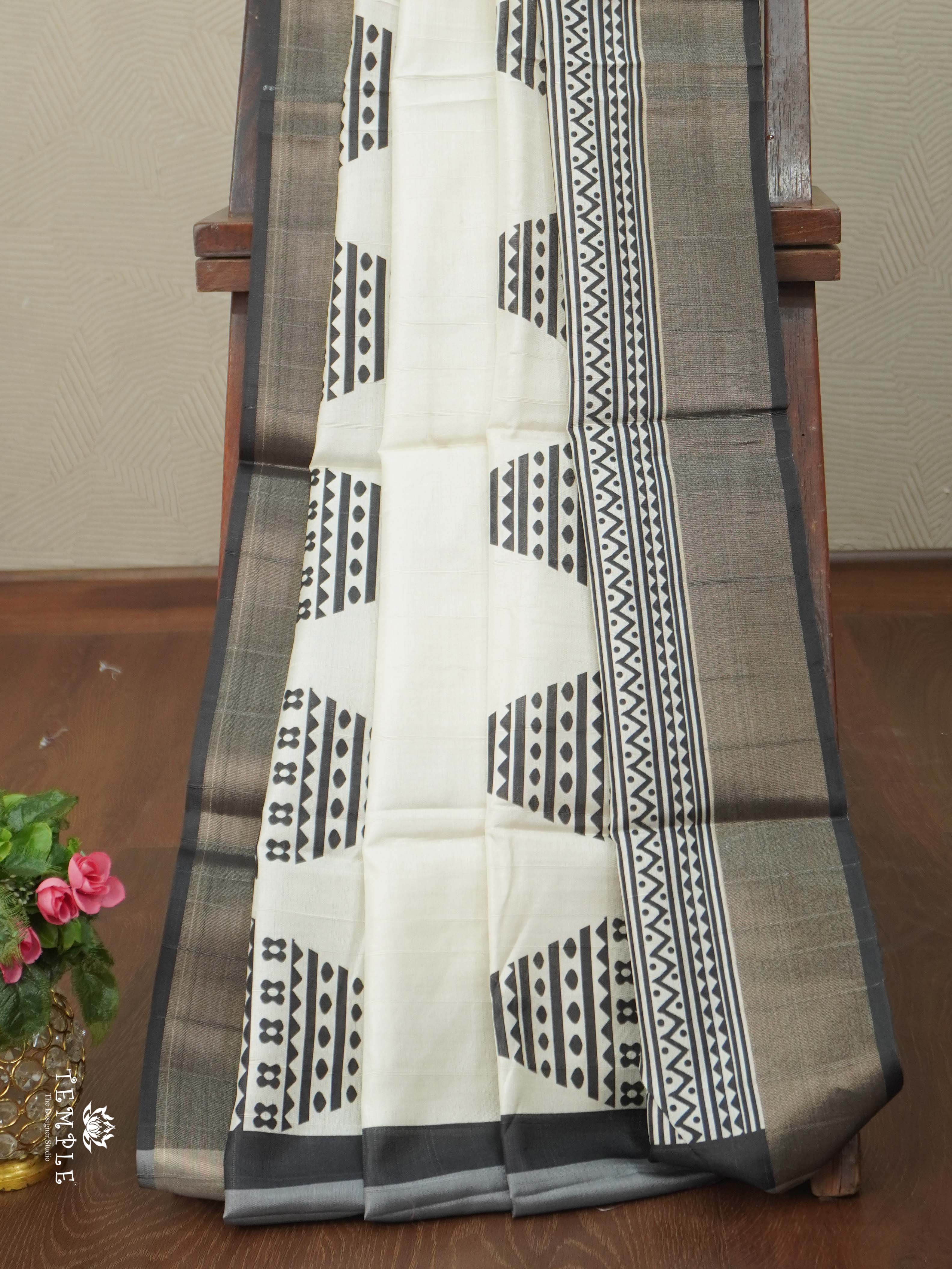 Printed Matka Saree | TTDS2699