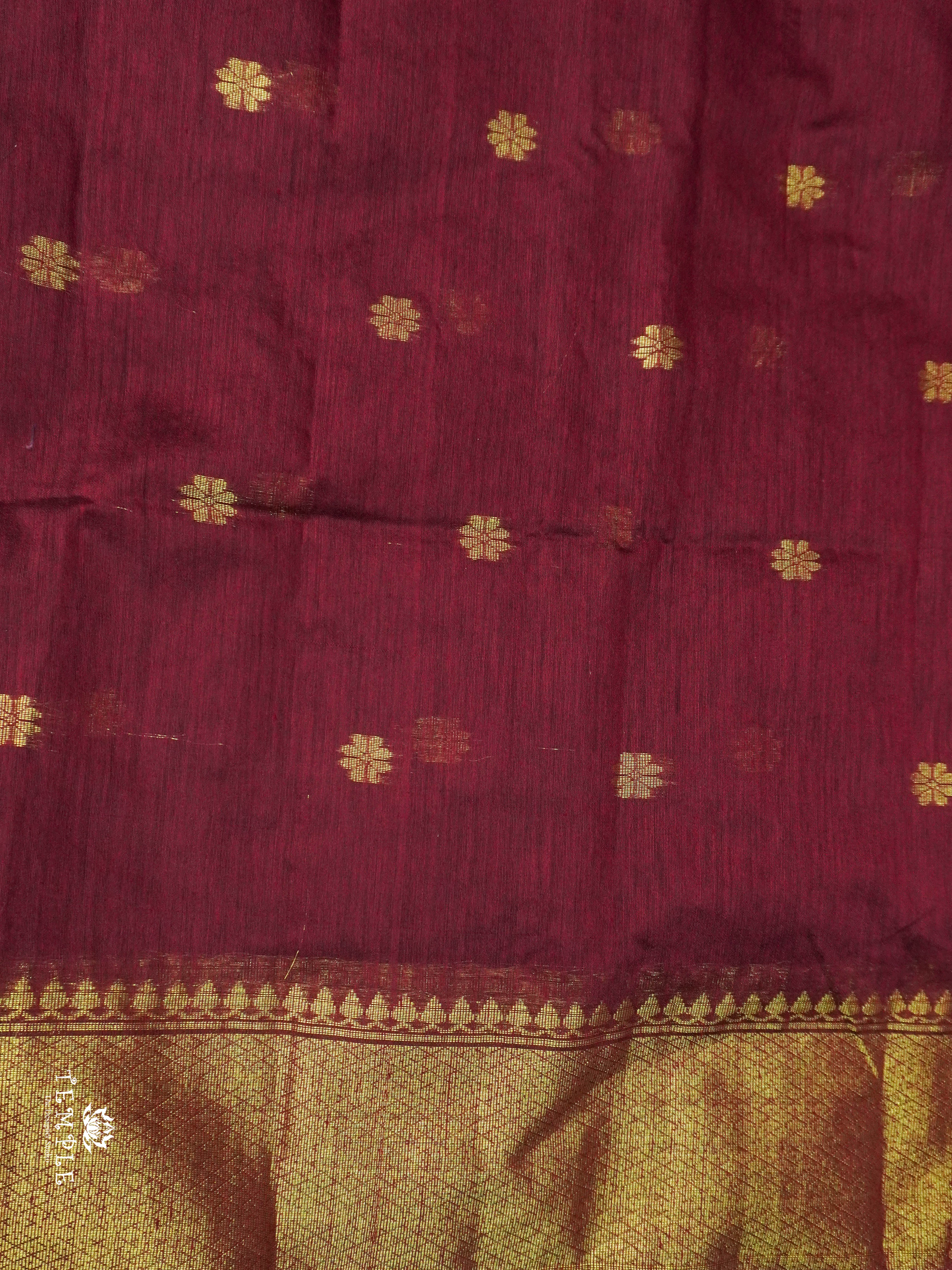 Linen Cotton Saree | TTDS1783