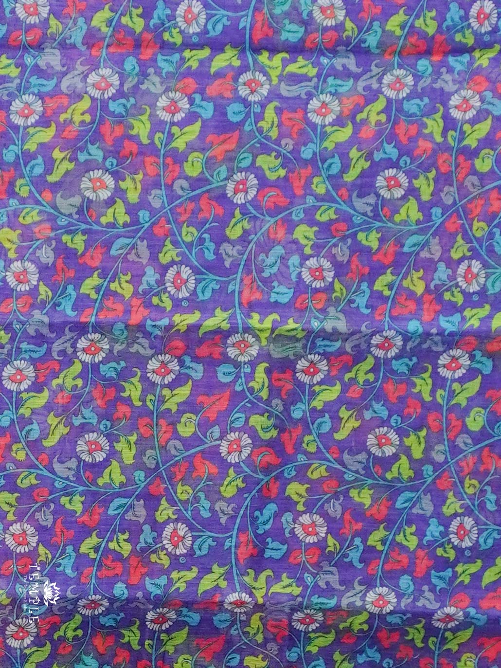 Printed Chanderi Cotton Saree | TTDS2281