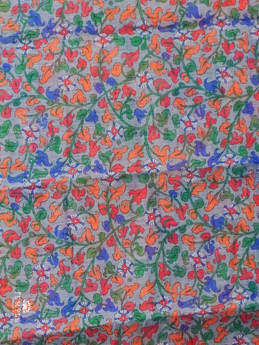 Printed Chanderi Cotton Saree | TTDS2281