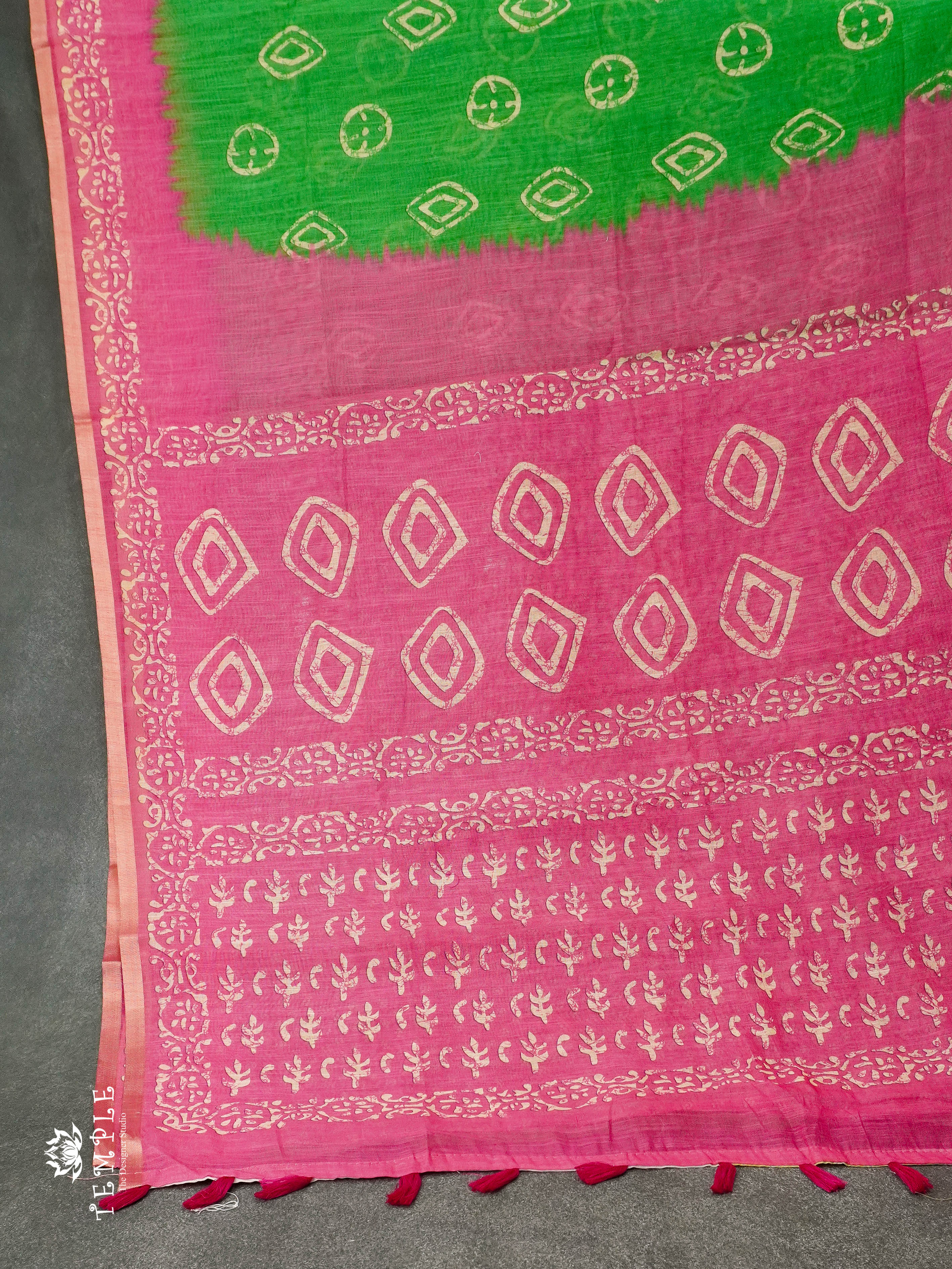 Chanderi Cotton Saree | TTDS1319