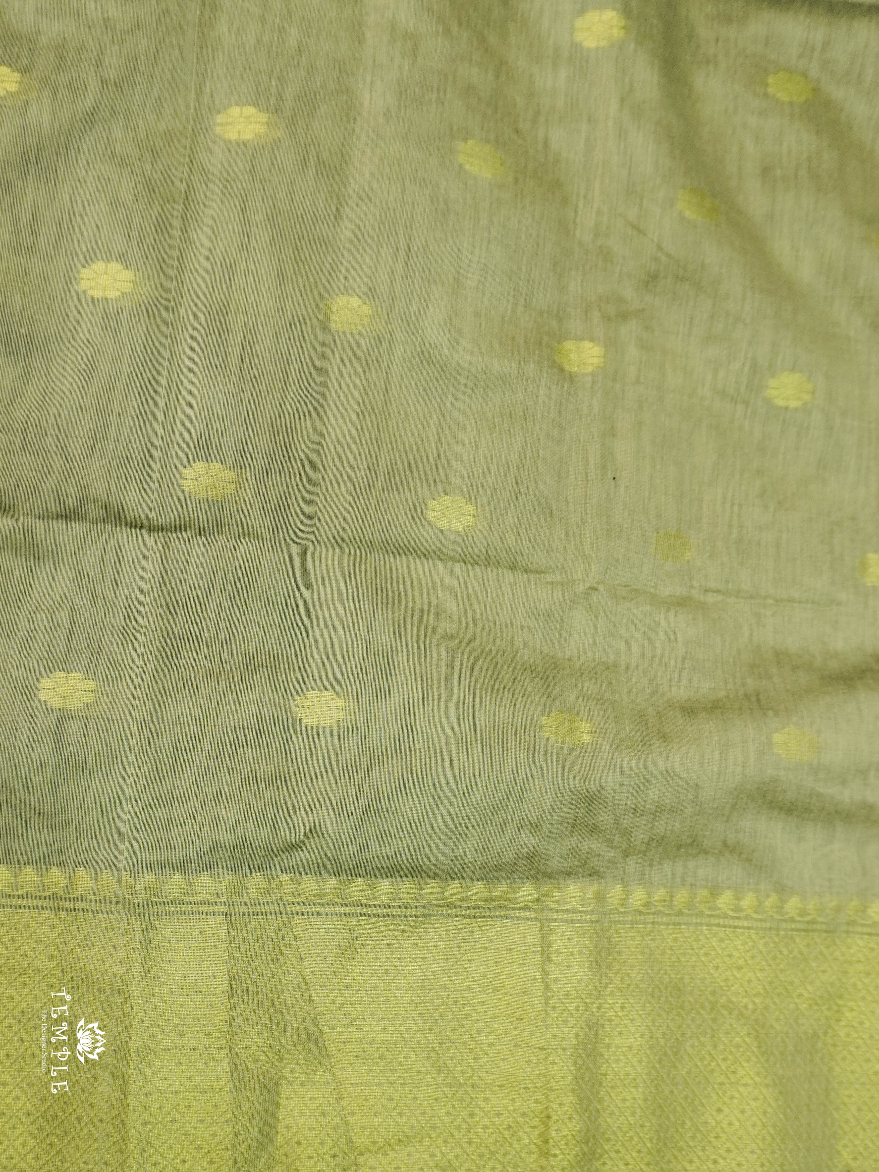 Linen Cotton Saree | TTDS1783