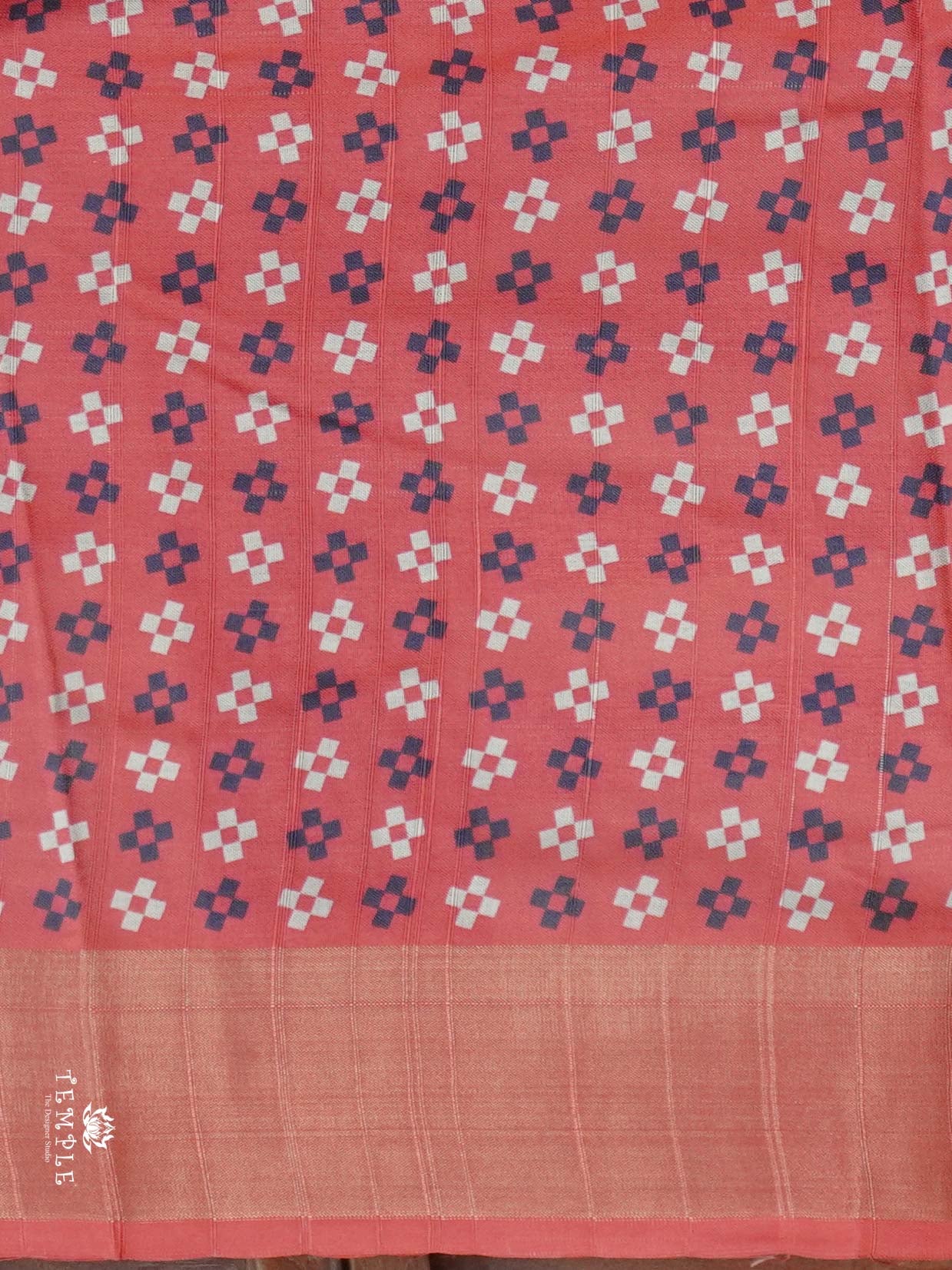 Printed Matka Saree | TTDS2699