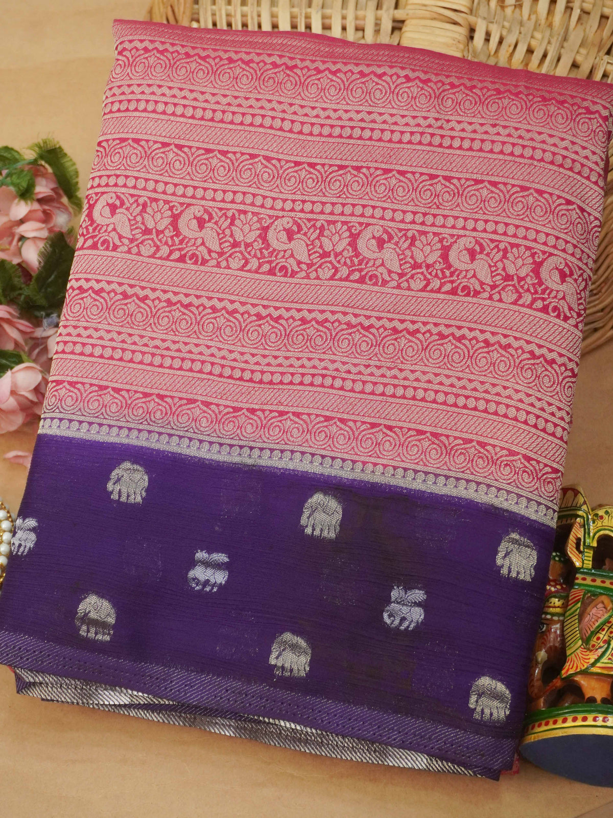 Banarasi Georgette Saree | TTDS3621