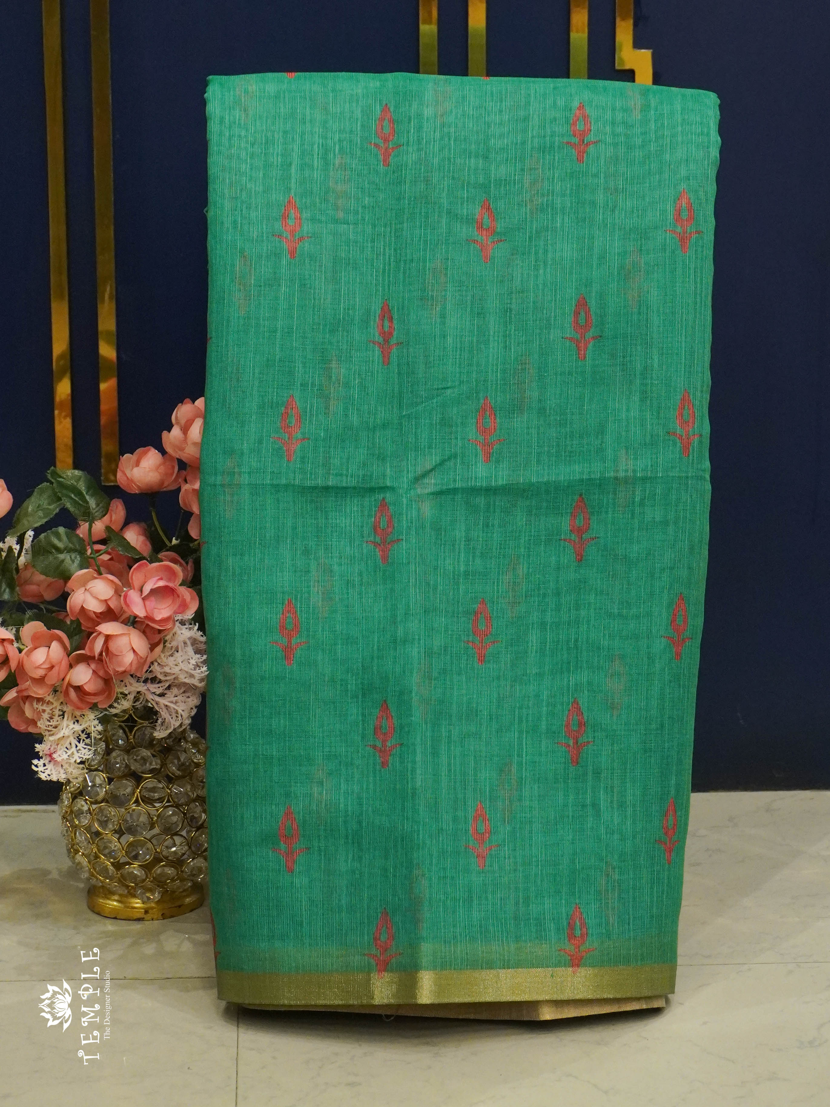 Chanderi Cotton Saree | TTDS1317